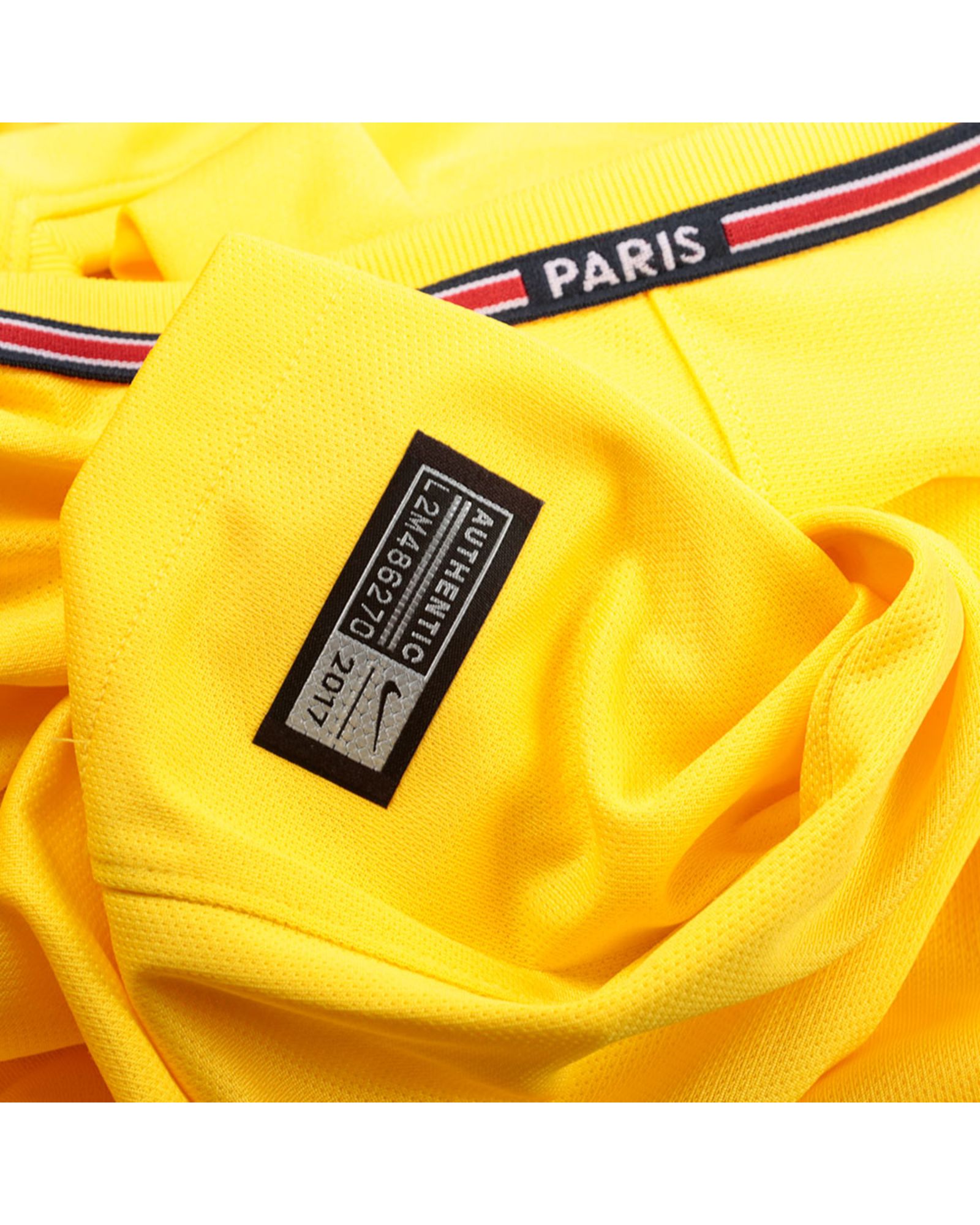 Camiseta 2ª Paris Saint-Germain 2017/2018 Stadium Amarilla - Fútbol Factory