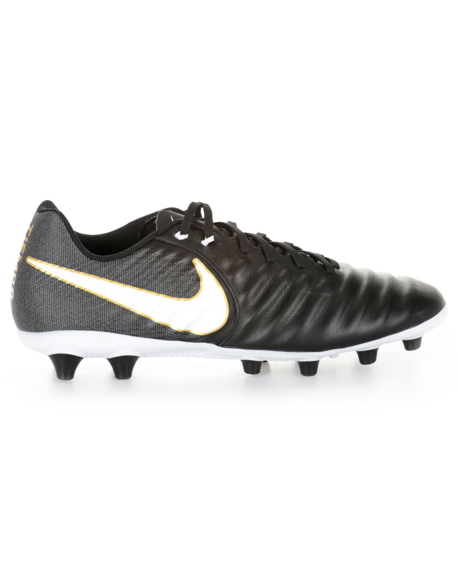 práctico Equipo Destello Botas de Fútbol Tiempo Ligera IV AG-PRO Negro