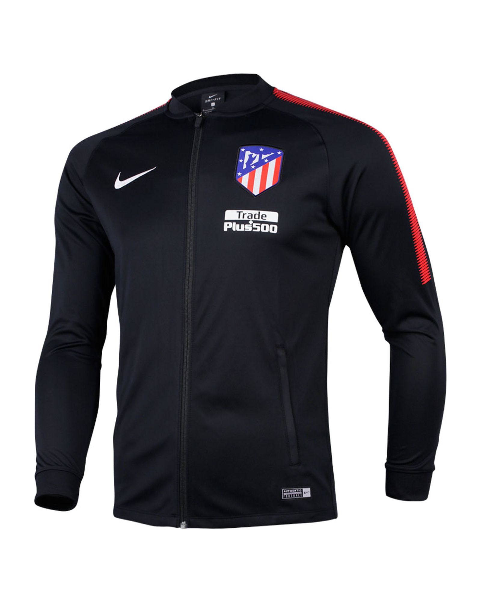 Chándal de Training Atlético de Madrid 2017/2018 Dry Squad Negro - Fútbol Factory