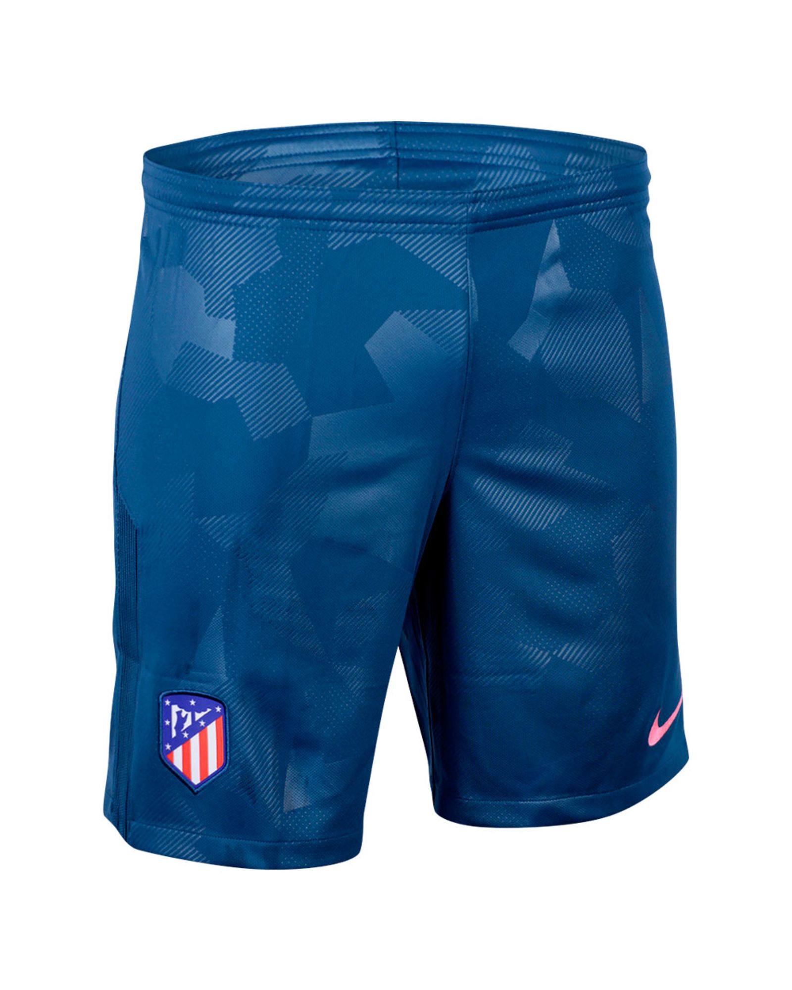 Pantalón 3ª Atlético de Madrid 2017/2018 Azul Rosa - Fútbol Factory