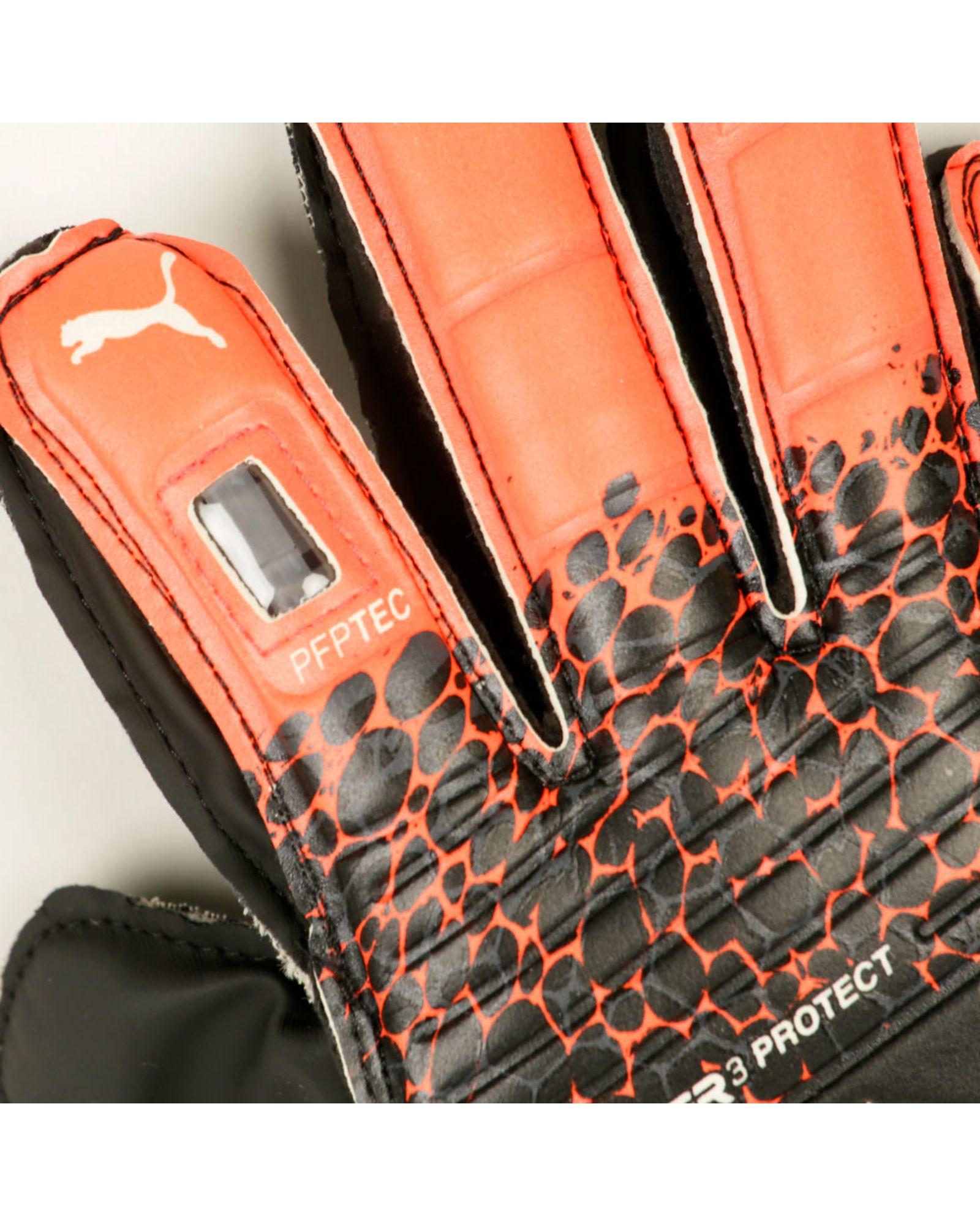 Guantes evoPOWER Protect 3.3 Junior Negro Rojo - Fútbol Factory