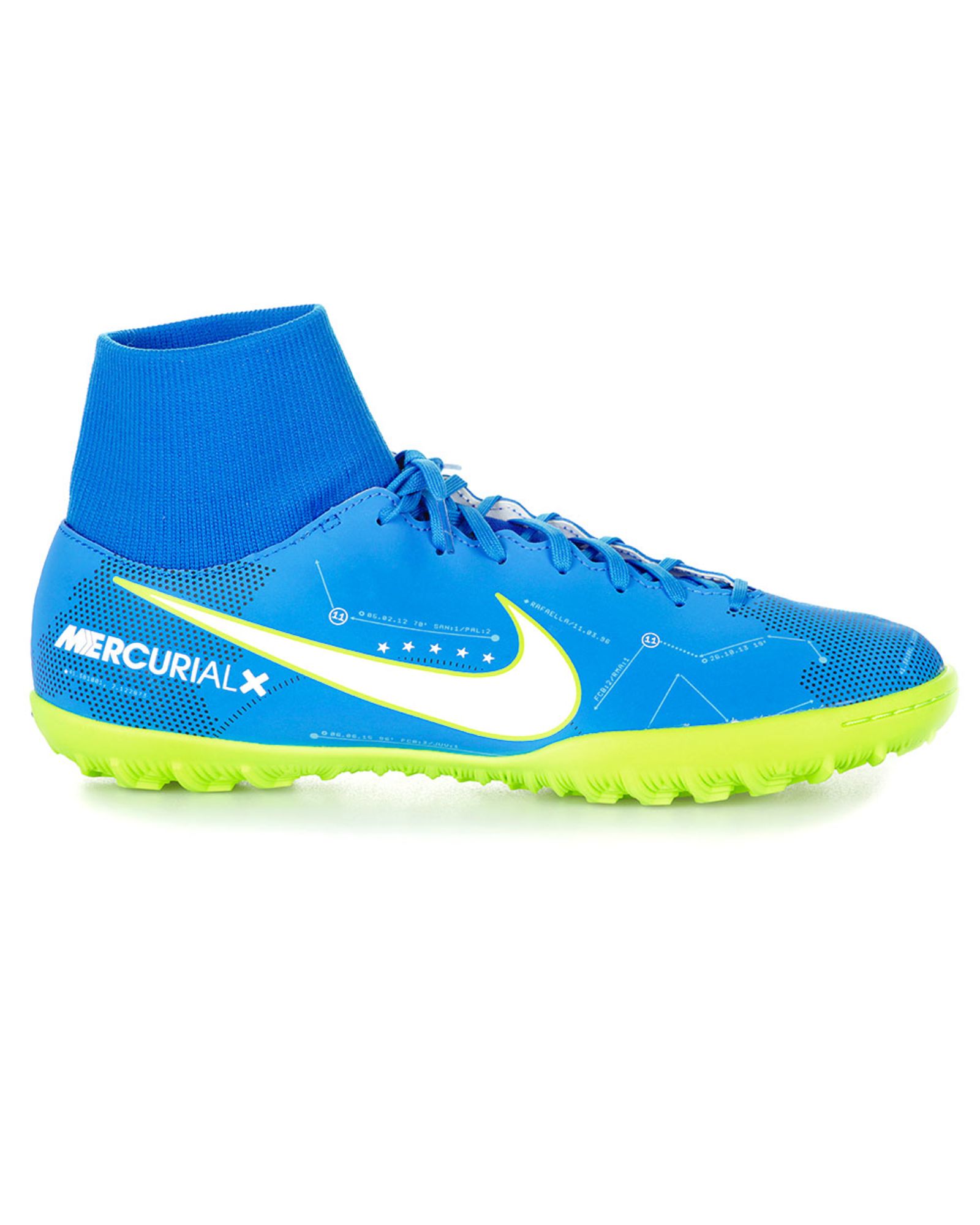 aluminio Unir Intento Botas de Fútbol Mercurial Victory VI DFC Neymar TF Azul