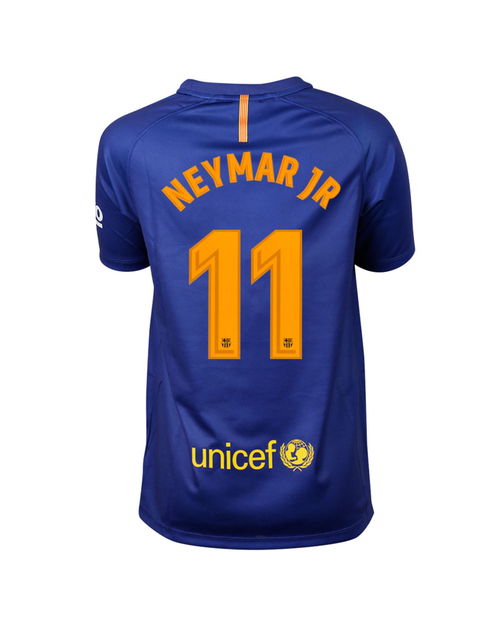 Camiseta 1ª FC Barcelona 2017/2018 Neymar JR Breathe Junior - Fútbol Factory