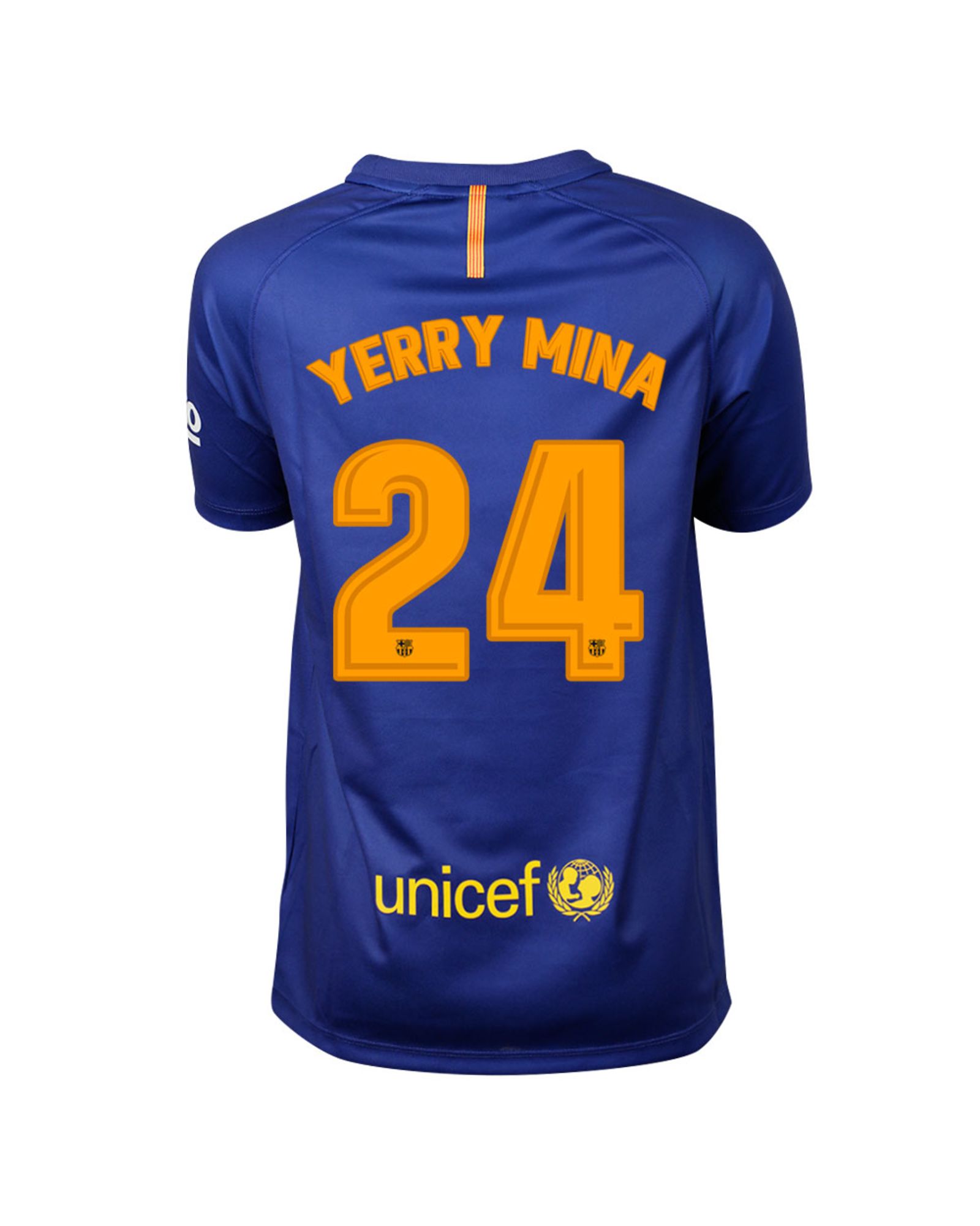 Camiseta 1ª FC Barcelona 2017/2018 Mina Breathe Junior - Fútbol Factory