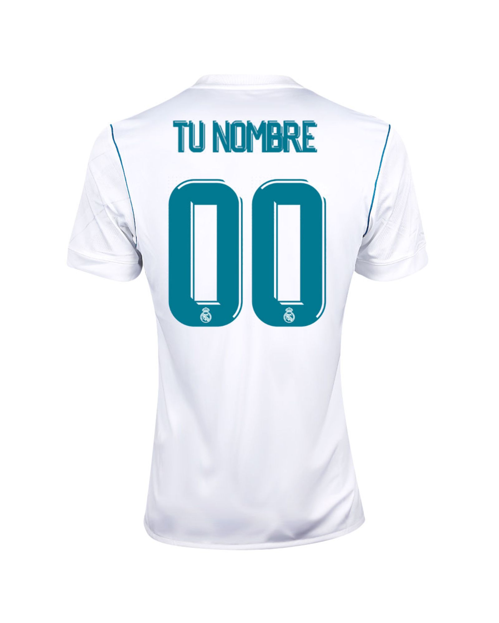 Camiseta 1ª Real Madrid 2017/2018 Personalizado - Fútbol Factory