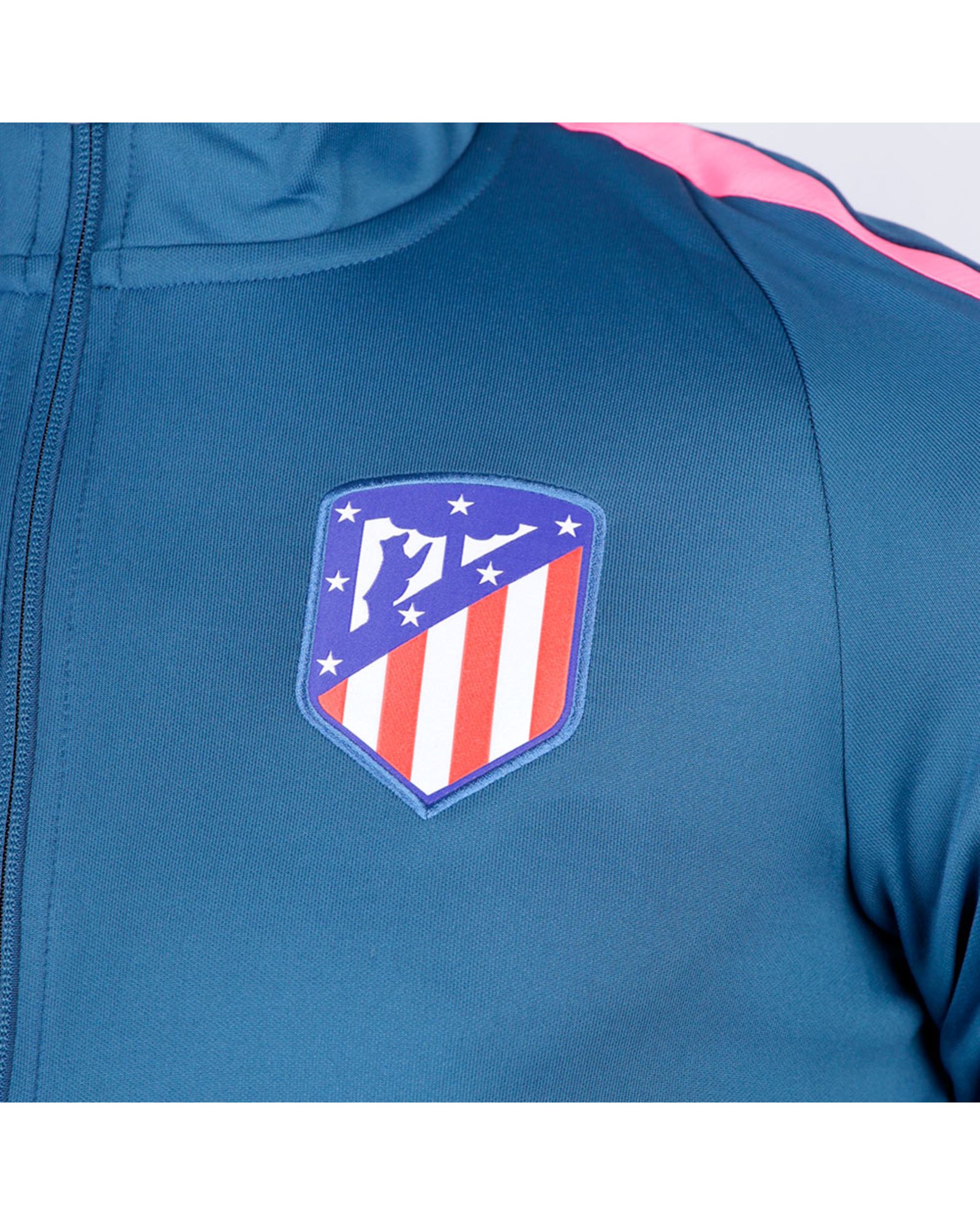 Chaqueta de Paseo Atlético de Madrid 2017/2018 Azul Rosa - Fútbol Factory