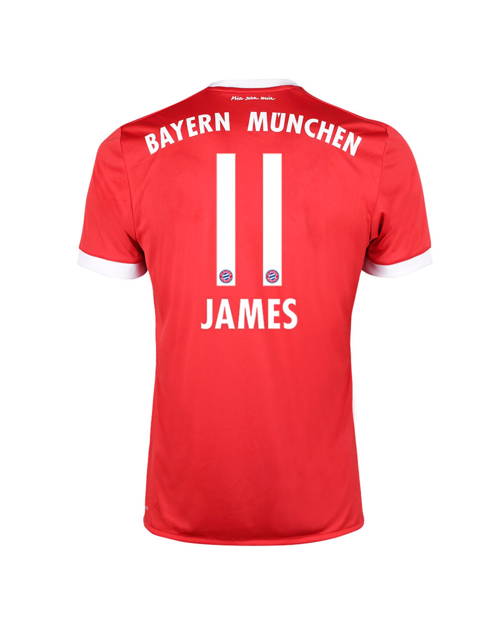 Camiseta 1ª Bayern Munich 2017/2018 James Rojo - Fútbol Factory