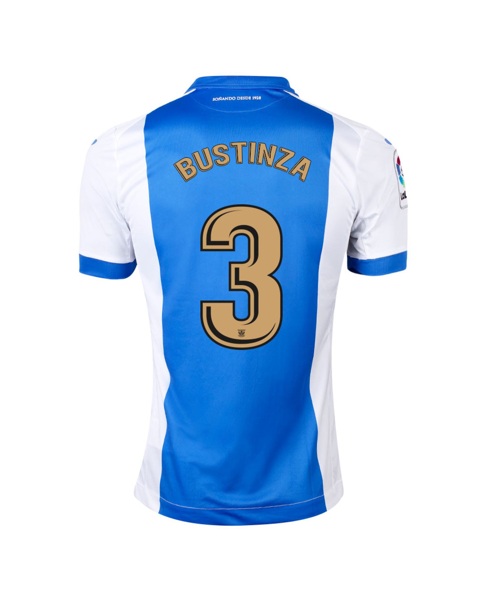 Camiseta 1ª CD Leganés 2017/2018 Bustinza Azul - Fútbol Factory