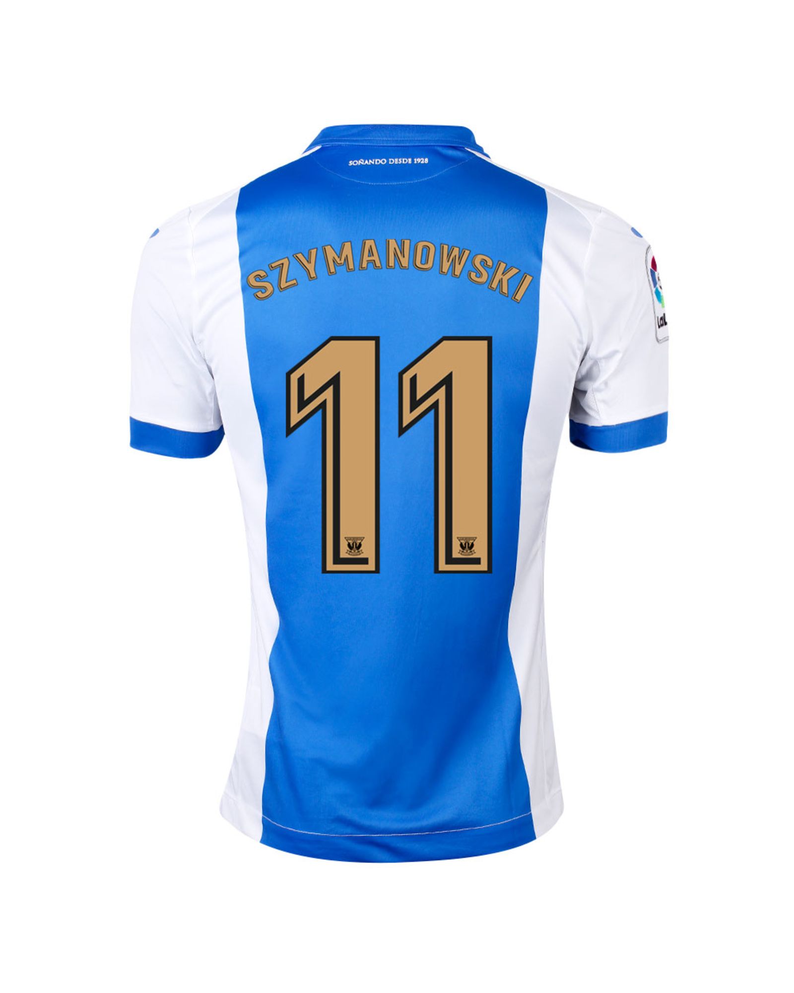 Camiseta 1ª CD Leganés 2017/2018 Szymanowski Azul - Fútbol Factory