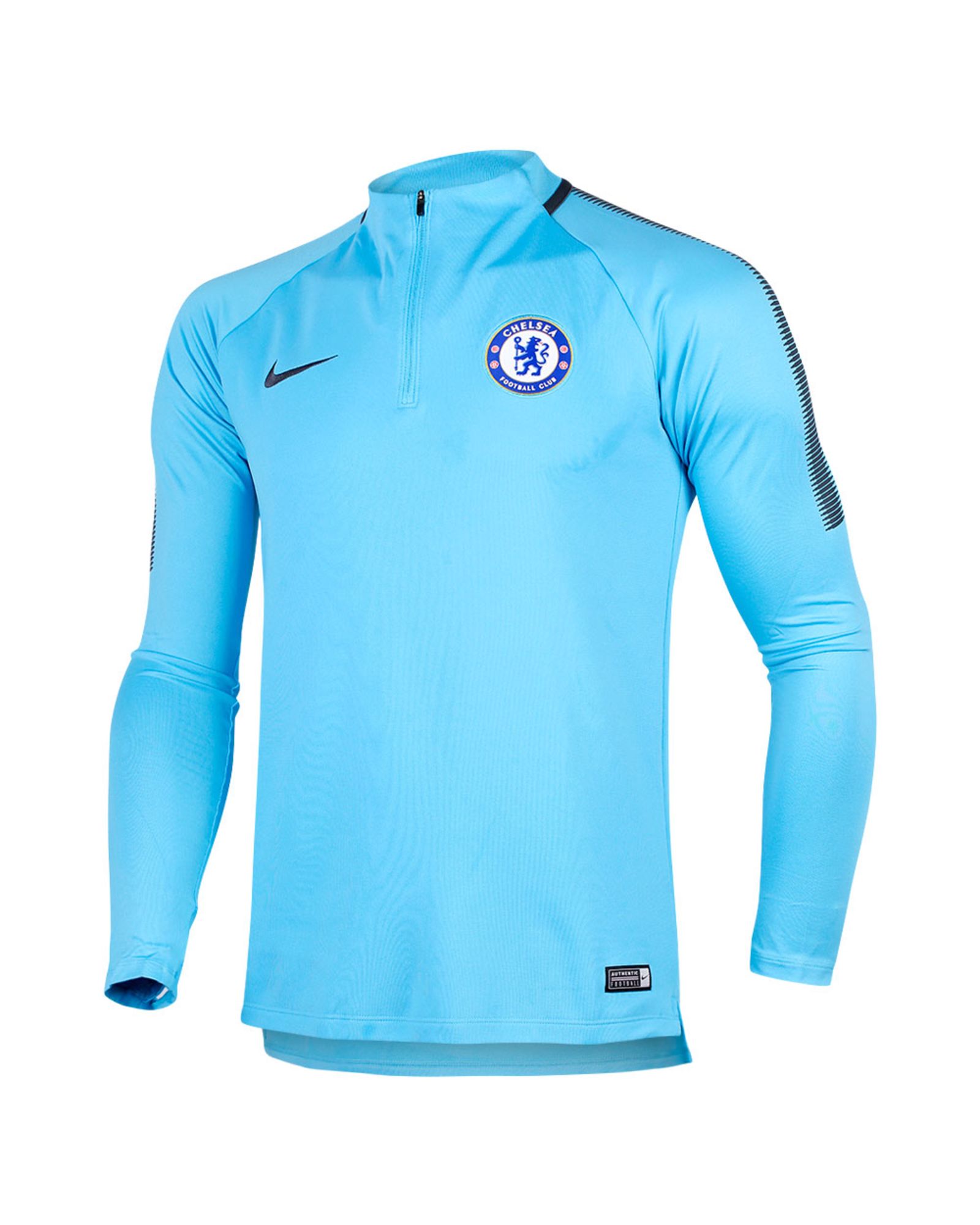 Sudadera de Training Chelsea FC Dry Squad Drill 1/4 2017/2018 Azul - Fútbol Factory