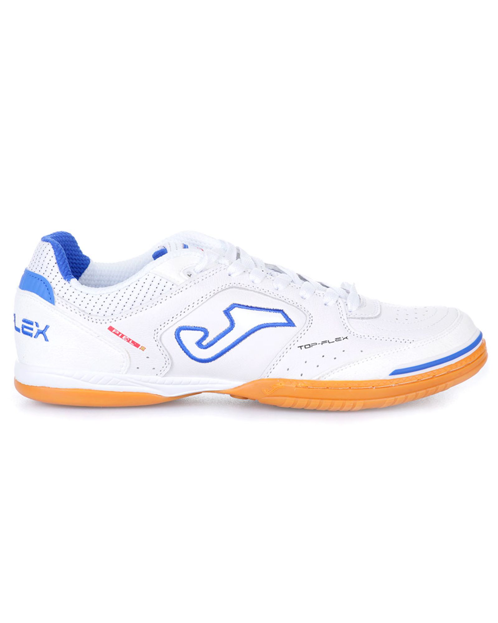 Zapatillas de Fútbol Sala Top Flex IC Blanco Azul - Fútbol Factory