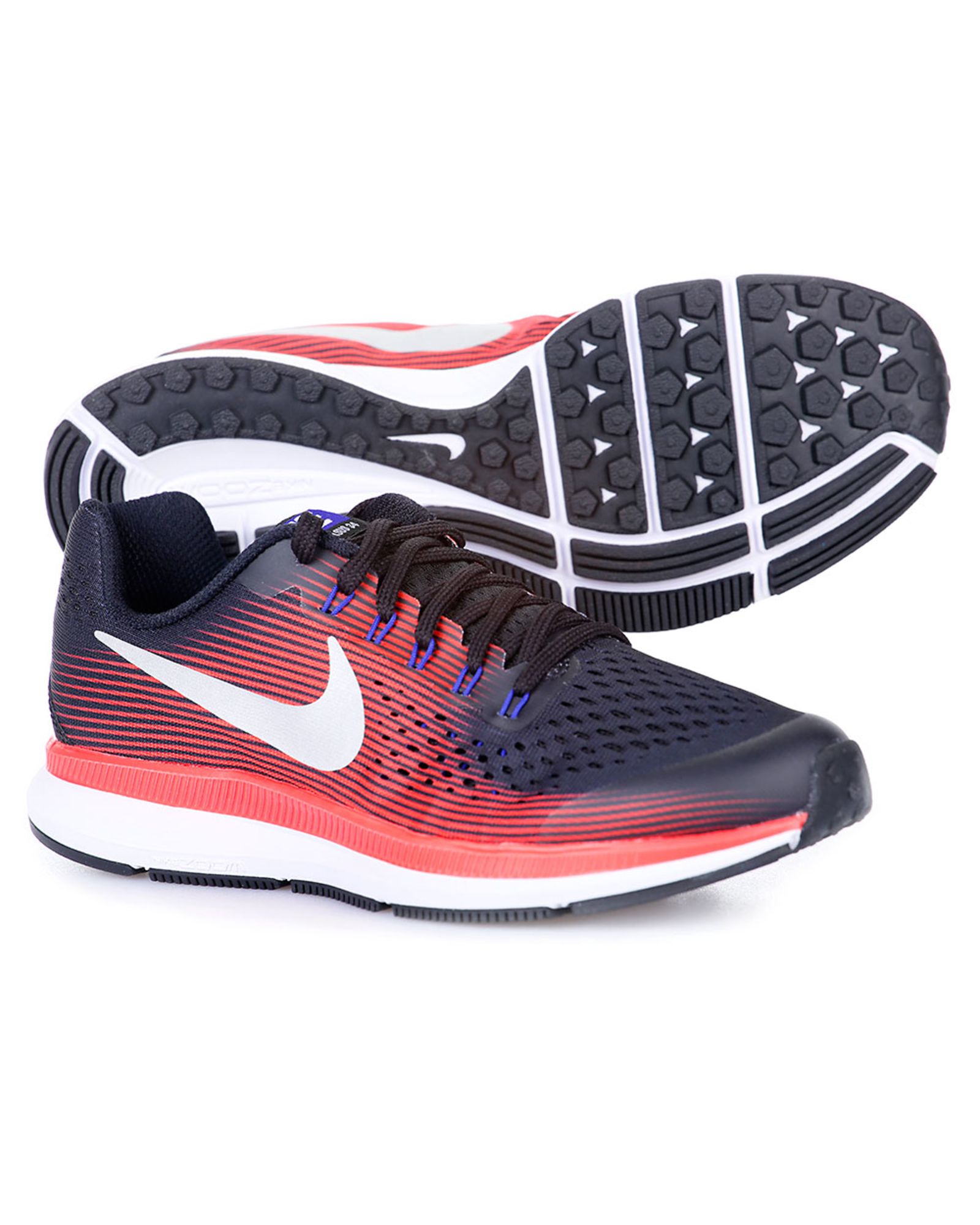 Zapatillas de Running Zoom Pegasus 34 Junior Rojo