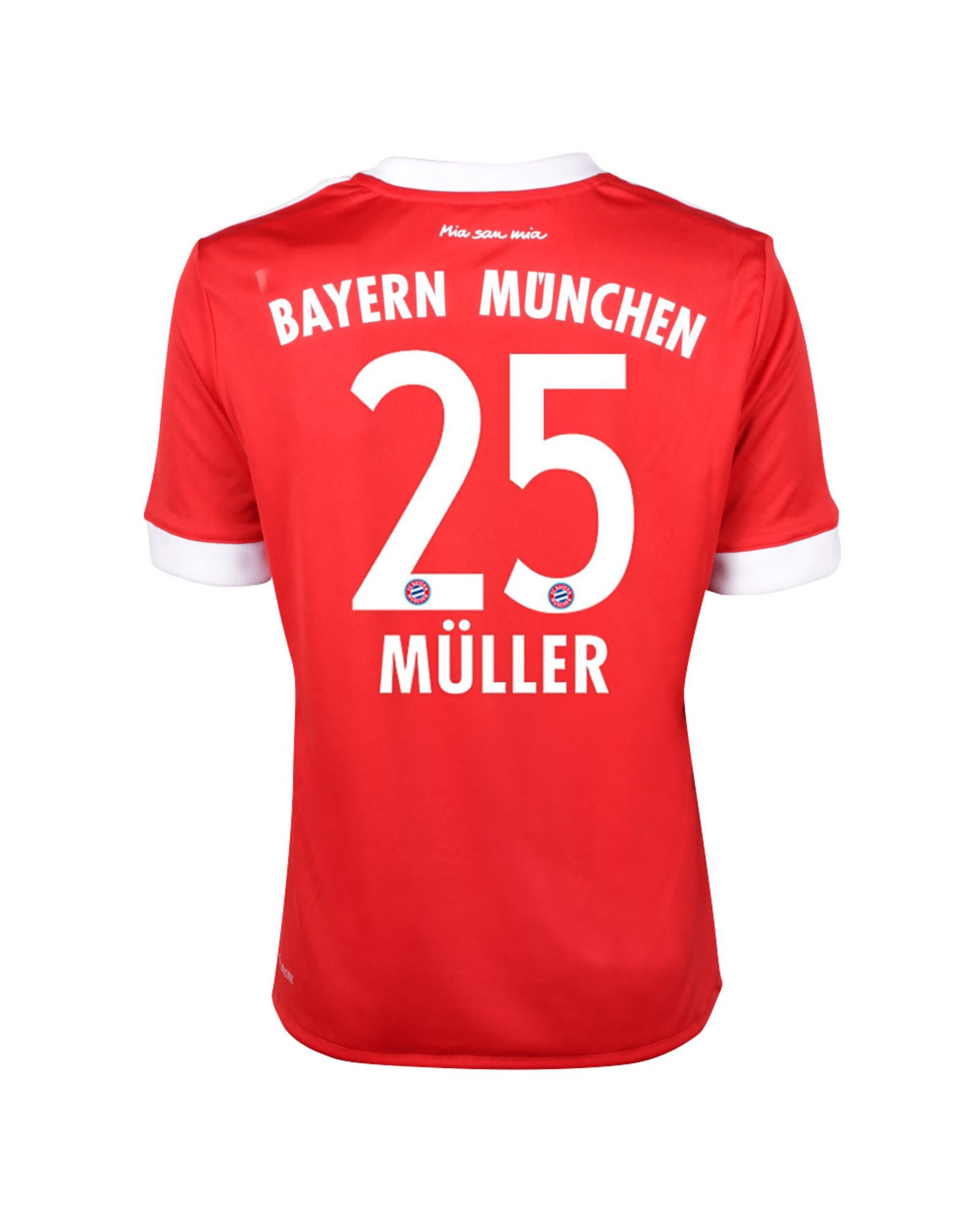 Camiseta 1ª Bayern Munich 2017/2018 Muller Junior Rojo - Fútbol Factory