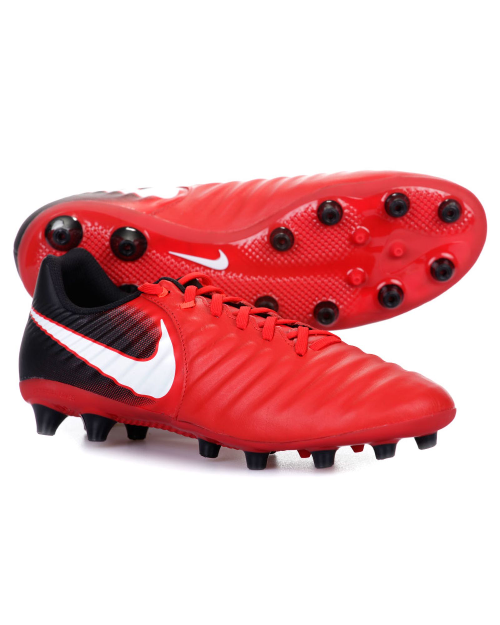 Botas de Fútbol Tiempo Ligera IV AG-Pro Rojo - Fútbol Factory