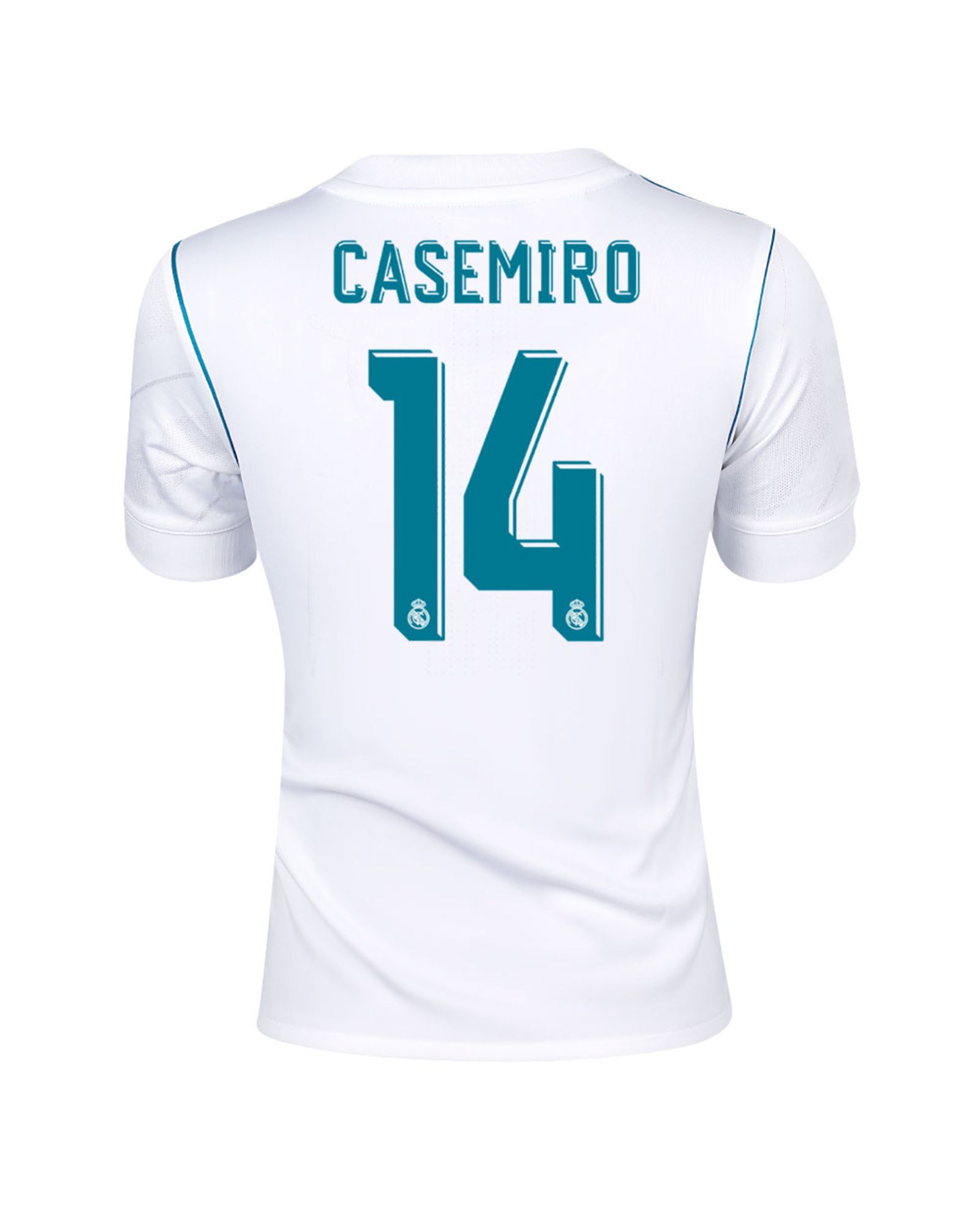 Camiseta 1ª Real Madrid 2017/2018 Casemiro Junior - Fútbol Factory