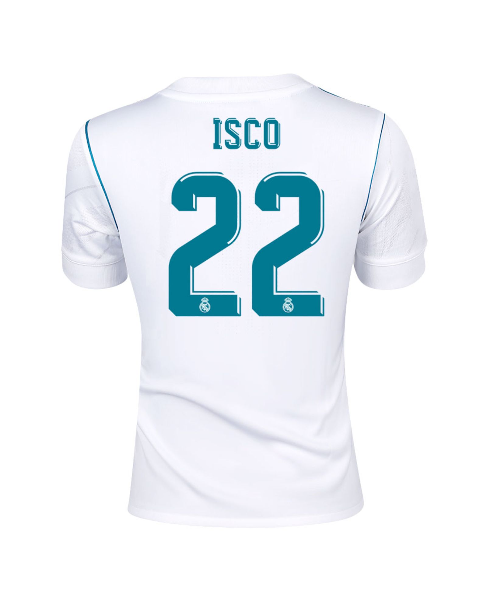 Camiseta 1ª Real Madrid 2017/2018 Isco Junior - Fútbol Factory