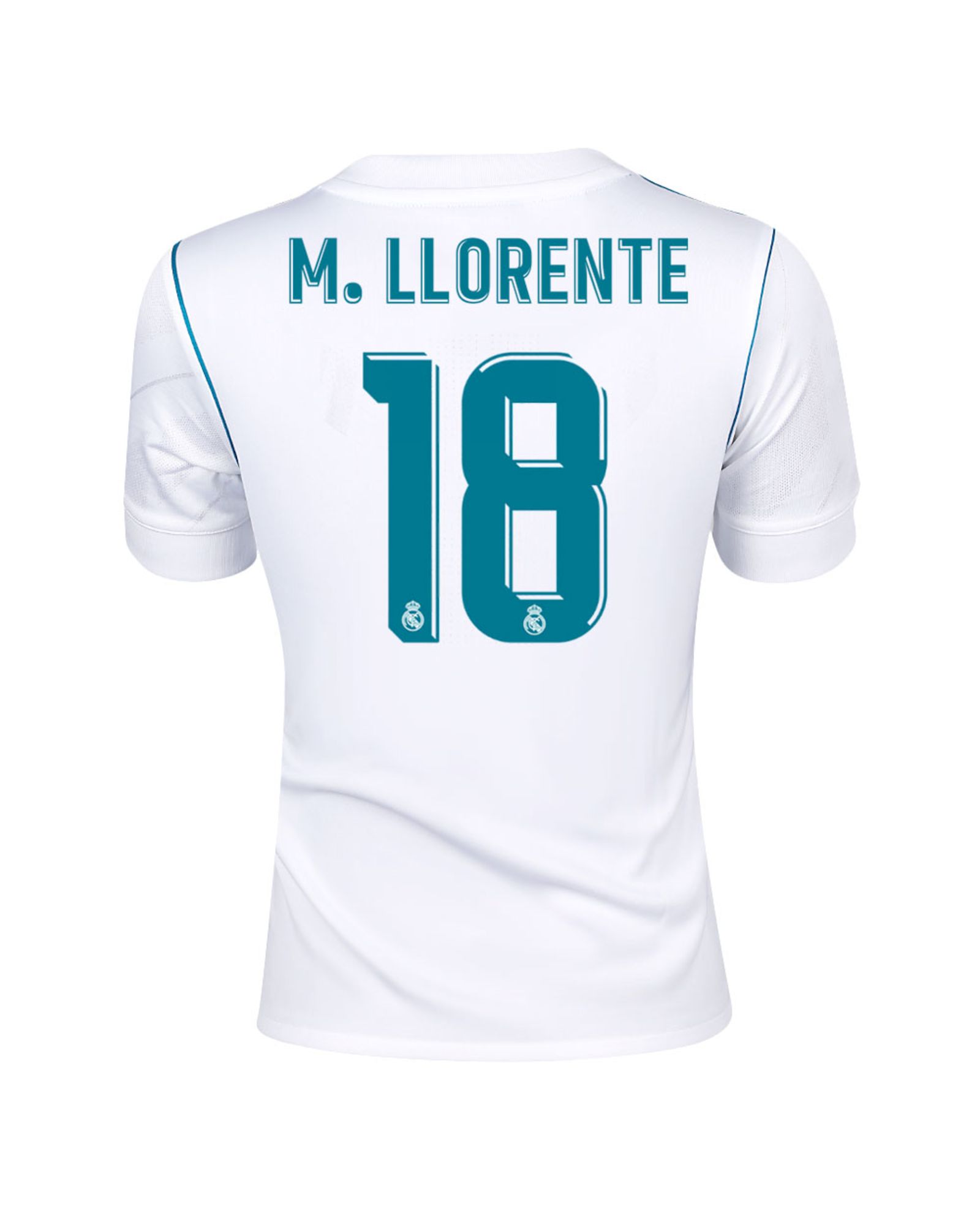 Camiseta 1ª Real Madrid 2017/2018 Llorente Junior - Fútbol Factory