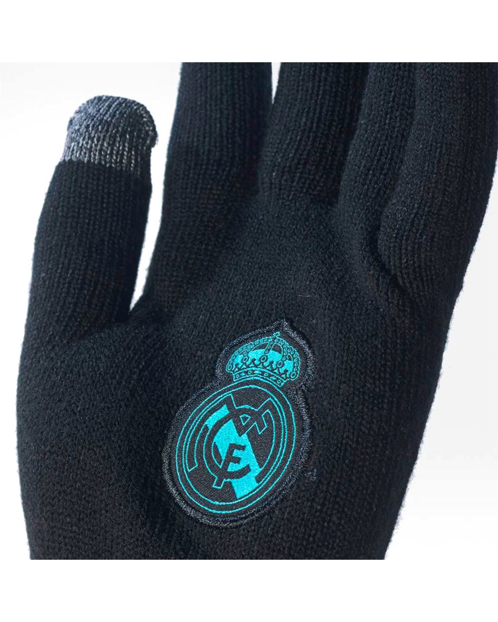 Guantes de Training Real Madrid 2017/2018 Negro - Fútbol Factory