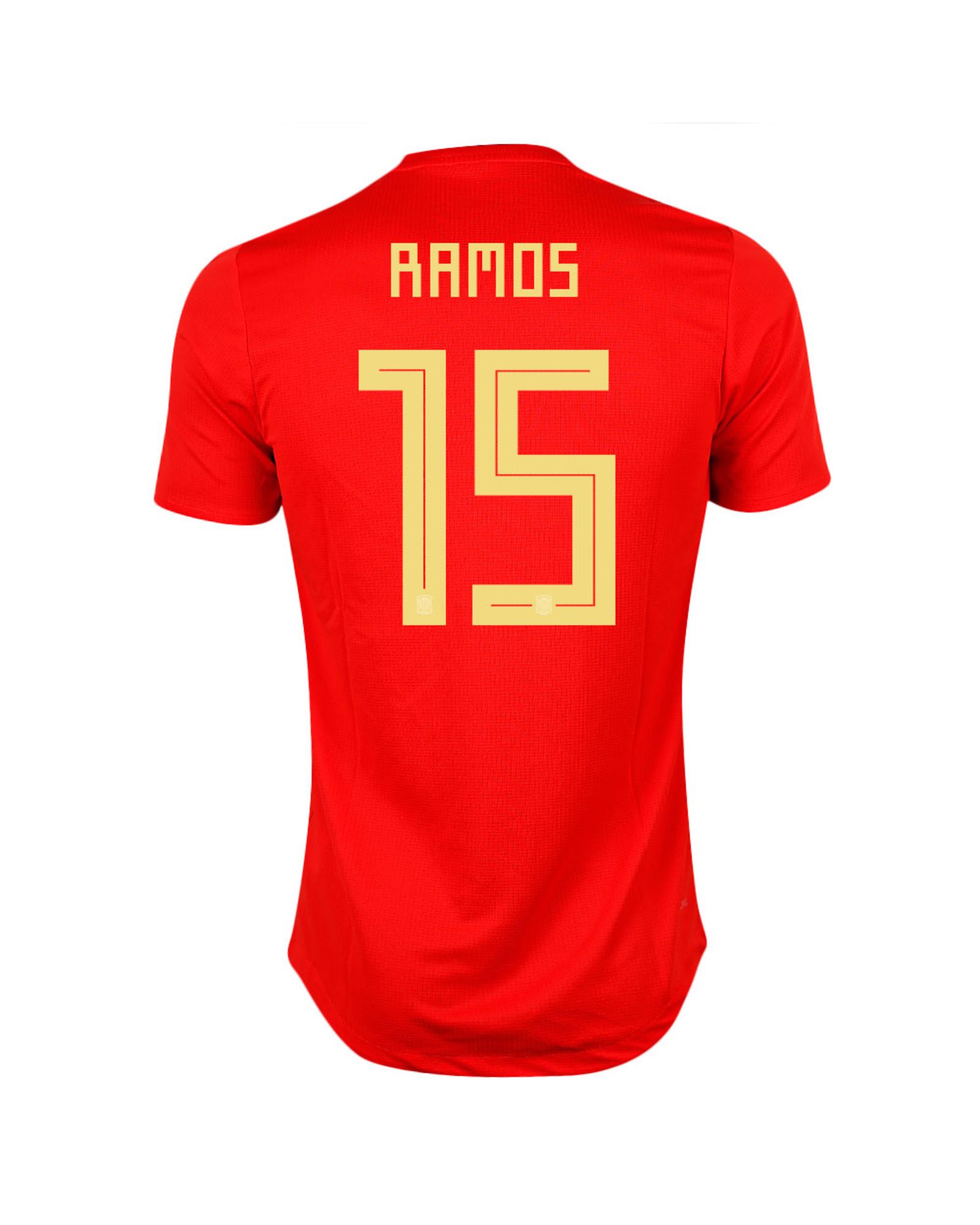 Camiseta 1ª España Mundial 2018 Sergio Ramos Authentic Rojo - Fútbol Factory