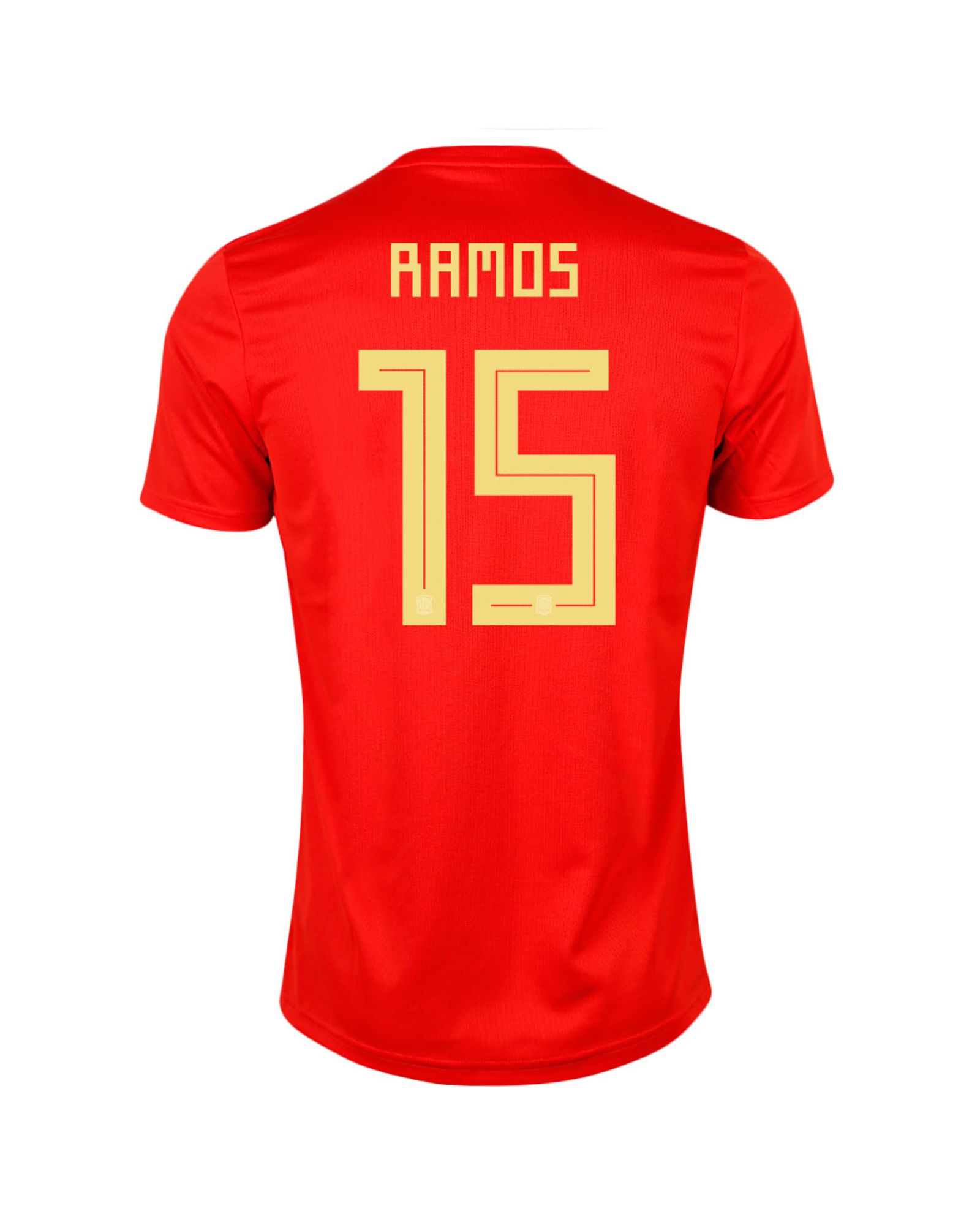 Camiseta 1ª España Mundial 2018 Sergio Ramos Rojo - Fútbol Factory