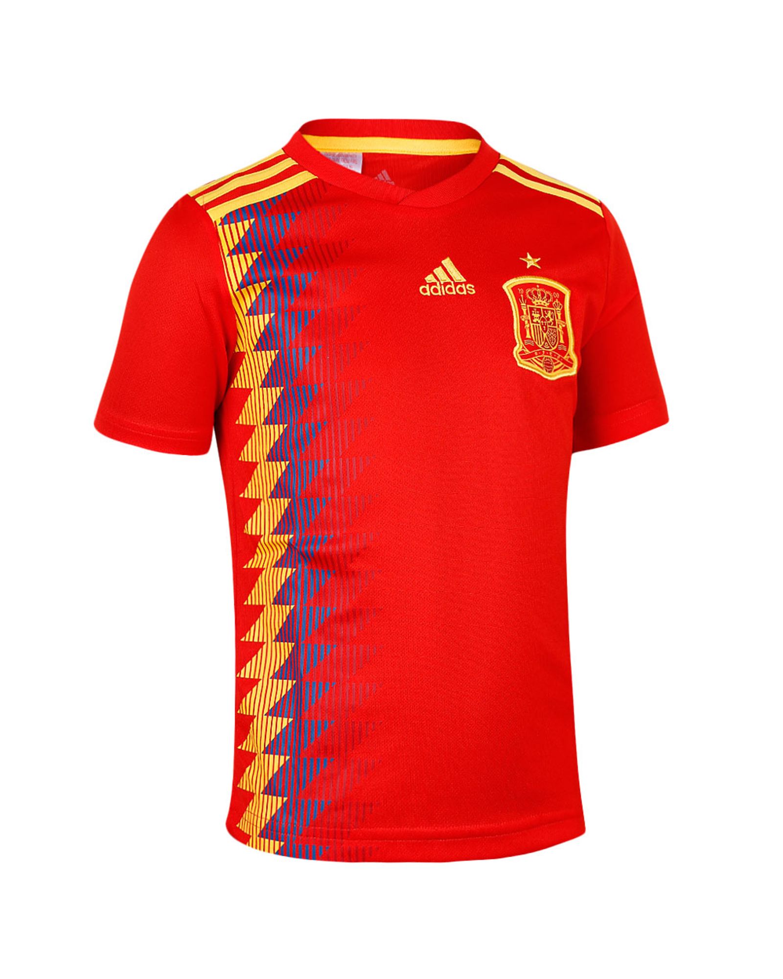 Conjunto 1ª España Mundial 2018 Junior Rojo - Fútbol Factory