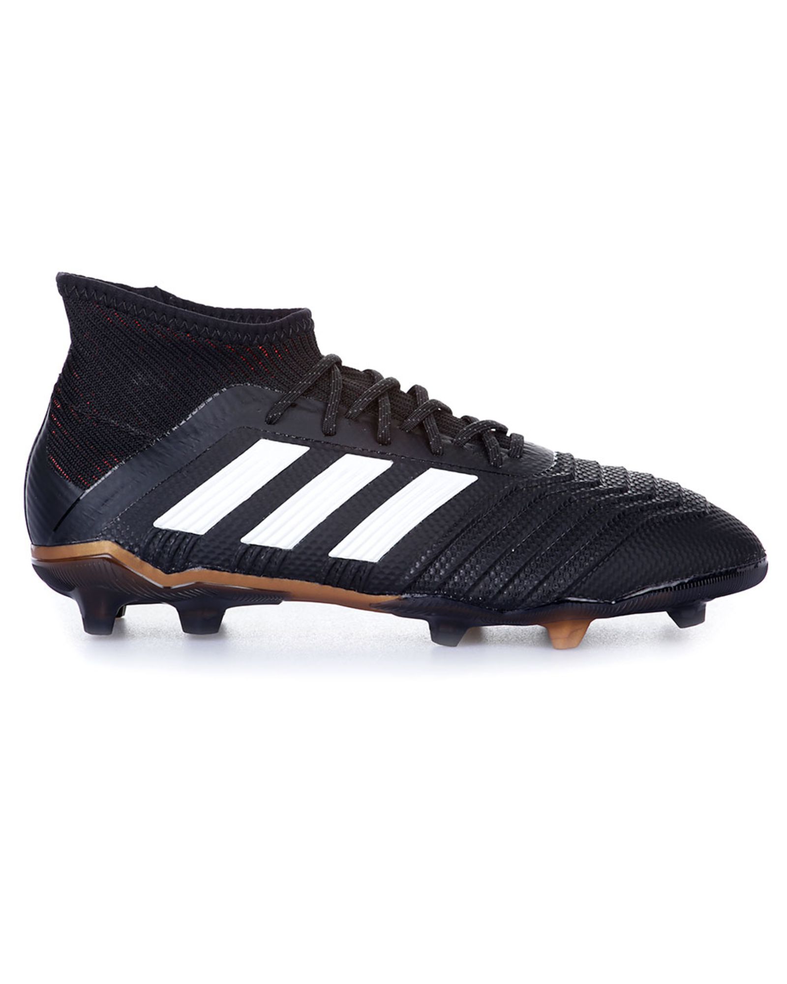 Botas de fútbol adidas Predator 18.1 FG - Blanco Rojo Negro