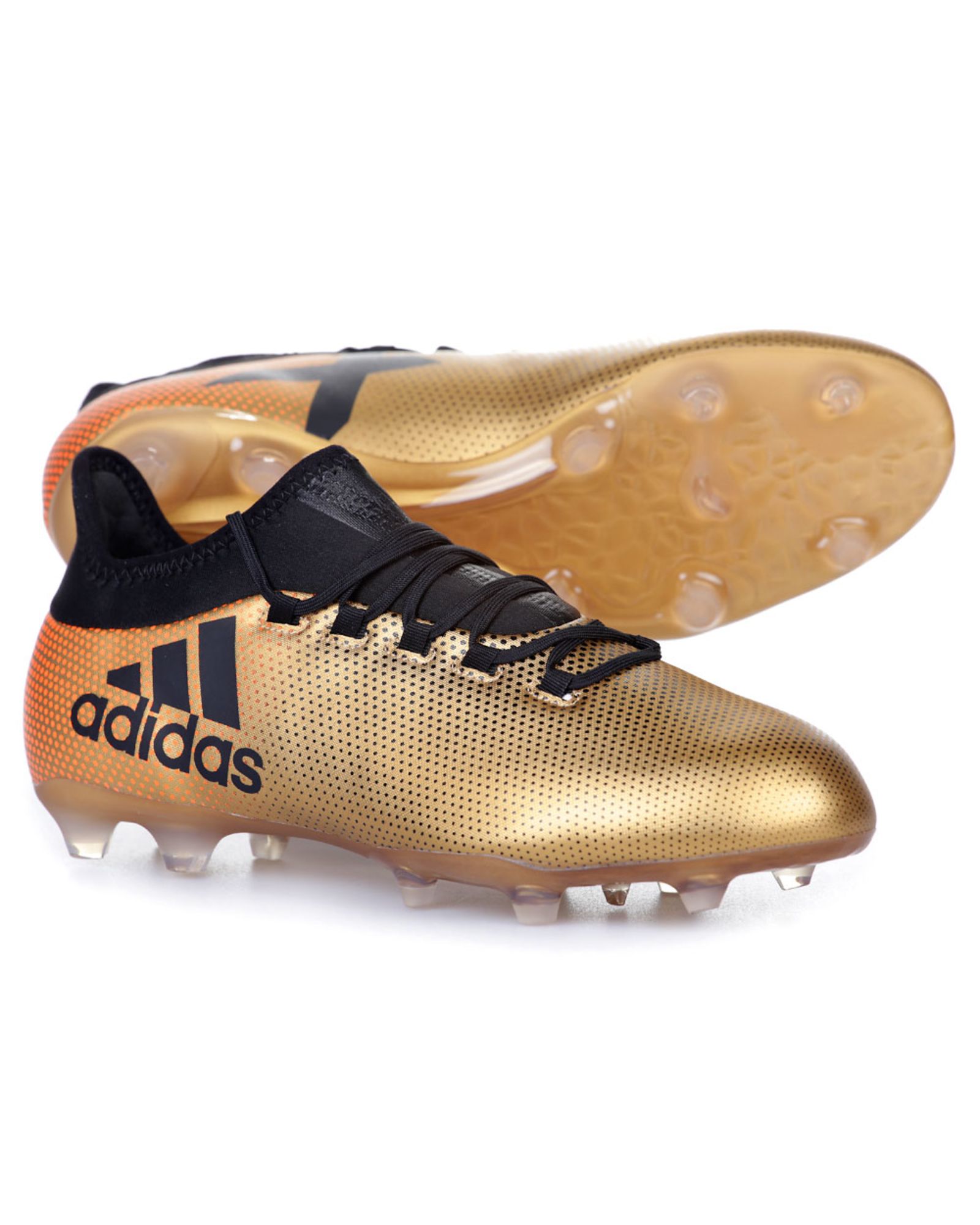 Ensangrentado Nacional Propuesta Botas de Fútbol X 17.2 FG Dorado