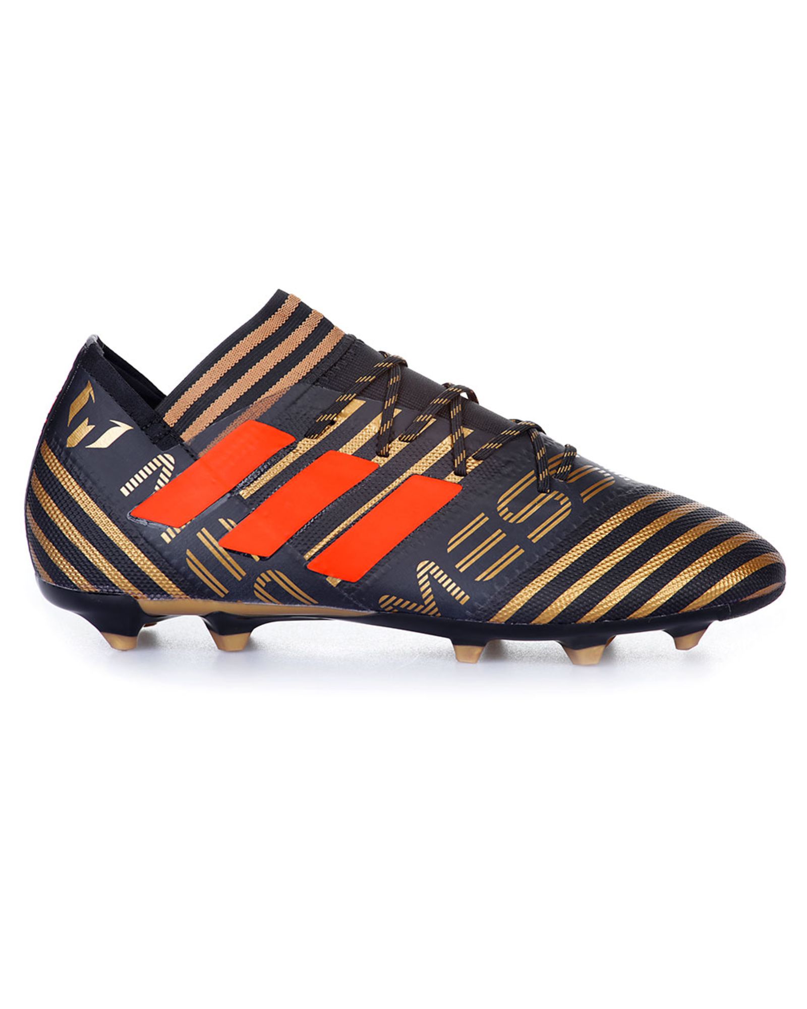 Botas de Fútbol Nemeziz Messi 17.2 FG Negro Rojo - Fútbol Factory