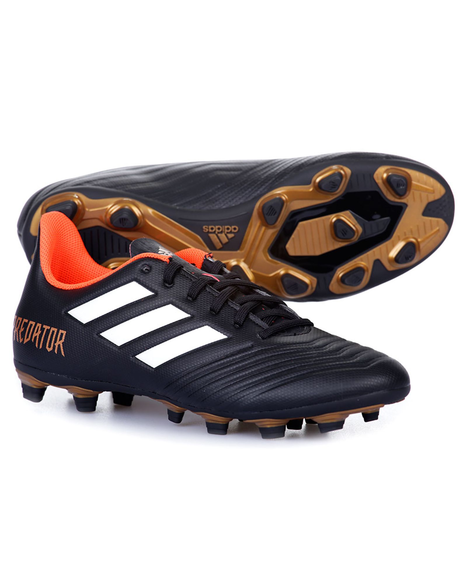 Botas de Fútbol Predator 18.4 FxG Negro - Fútbol Factory