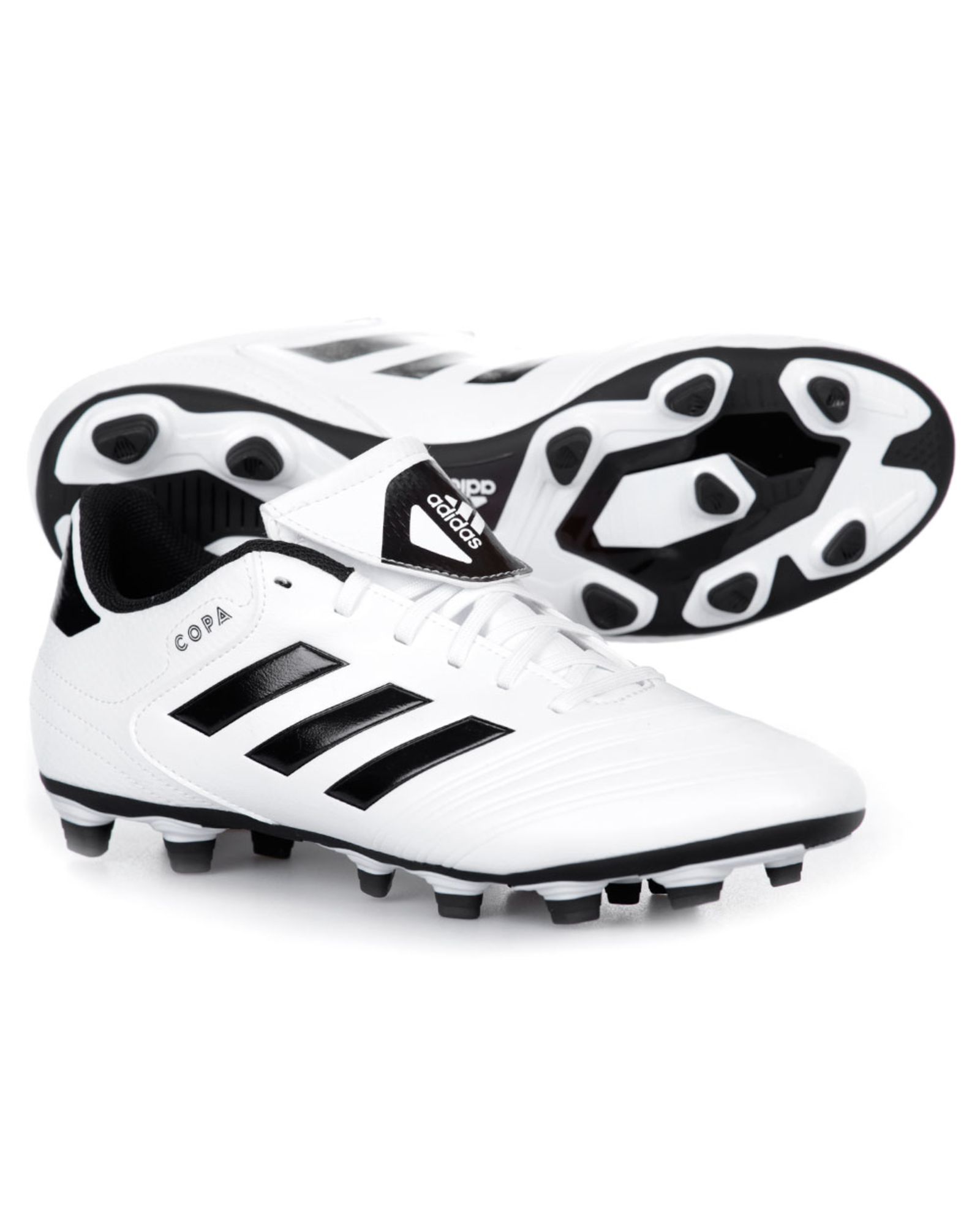 Botas de Fútbol Copa 18.4 FxG Blanco - Fútbol Factory