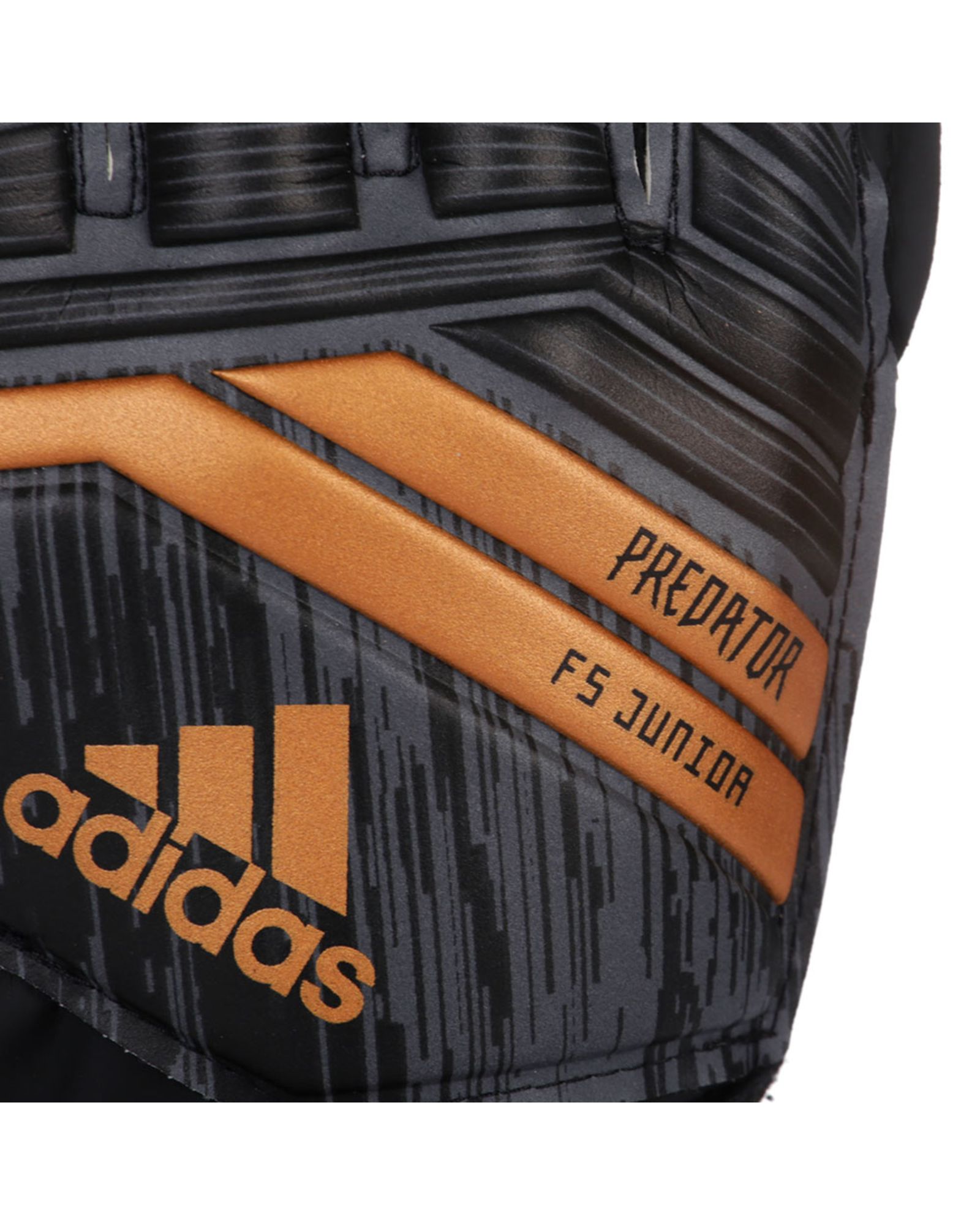 Guantes Predator 18 Fingersave Junior Negro - Fútbol Factory