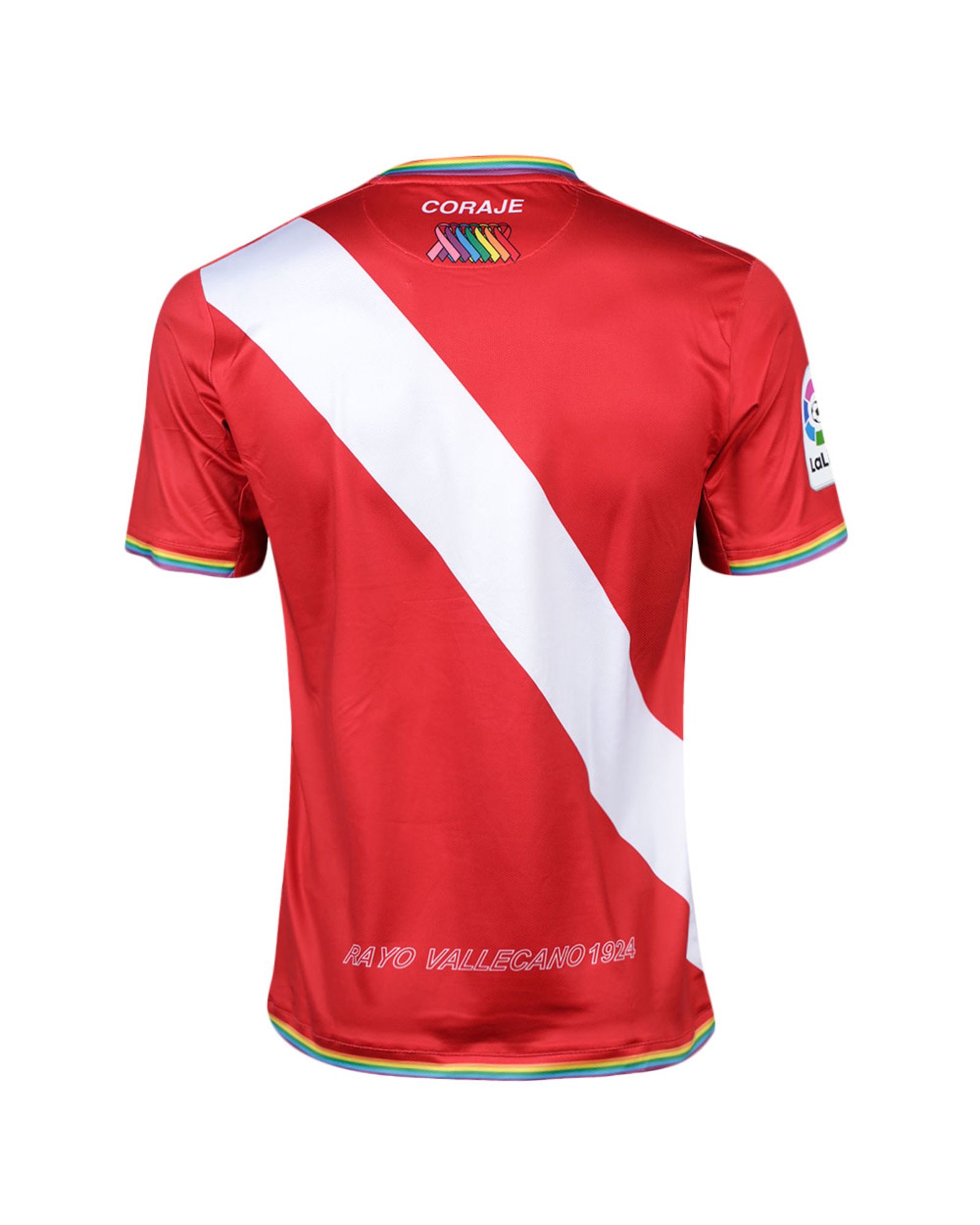 Camiseta 2ª Rayo Vallecano 2017/2018 Rojo - Fútbol Factory