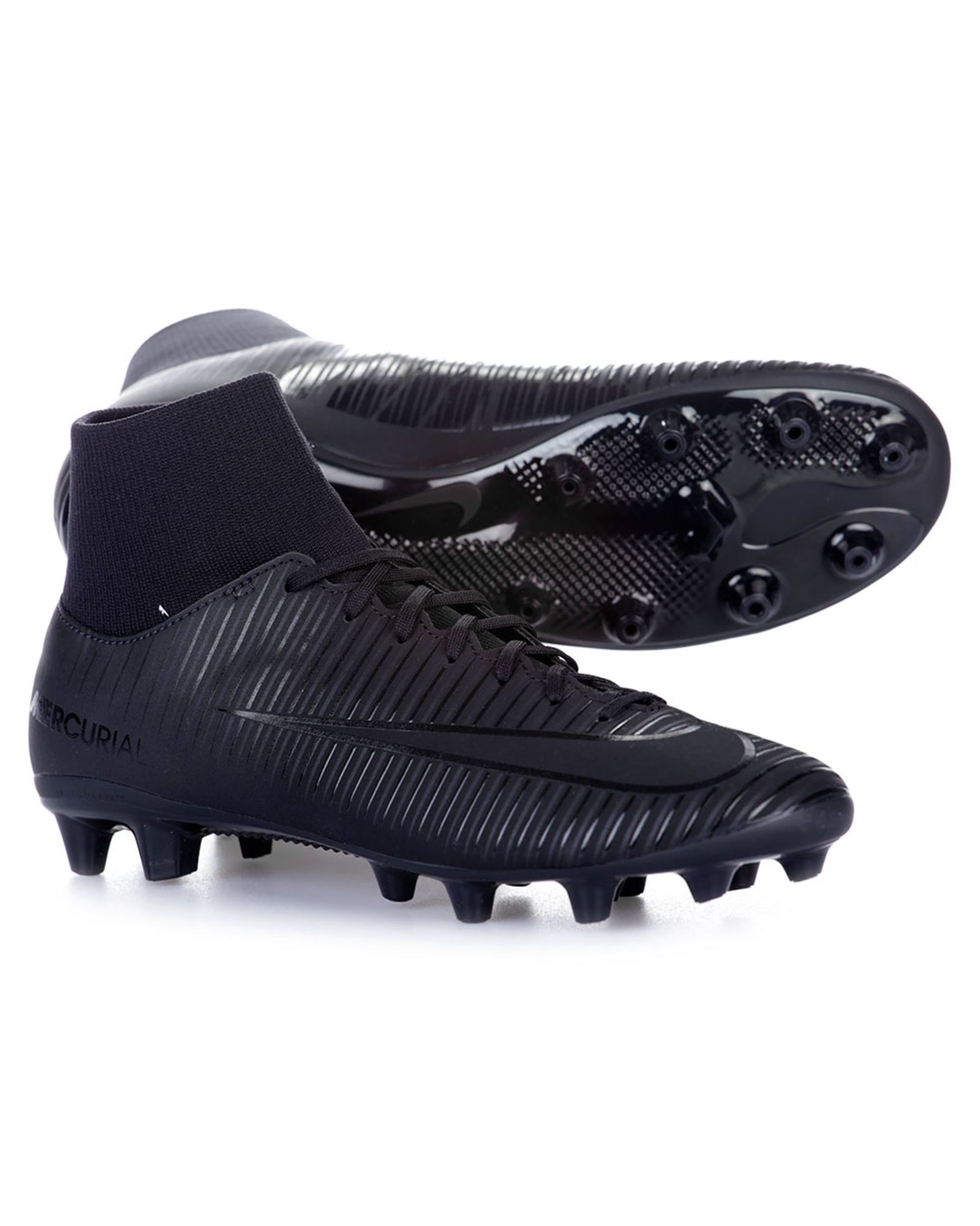 salto gráfico Inmundo Botas de Fútbol Mercurial Victory VI DFC AG-Pro Negro