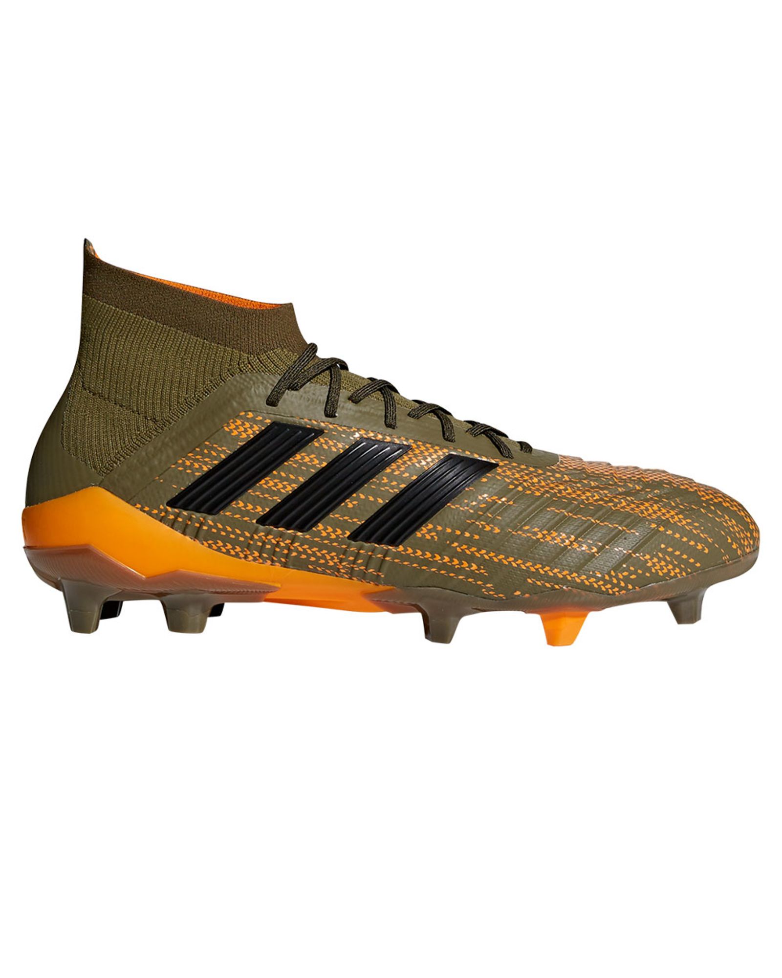 Botas de Fútbol Predator 18.1 FG Verde Naranja - Fútbol Factory