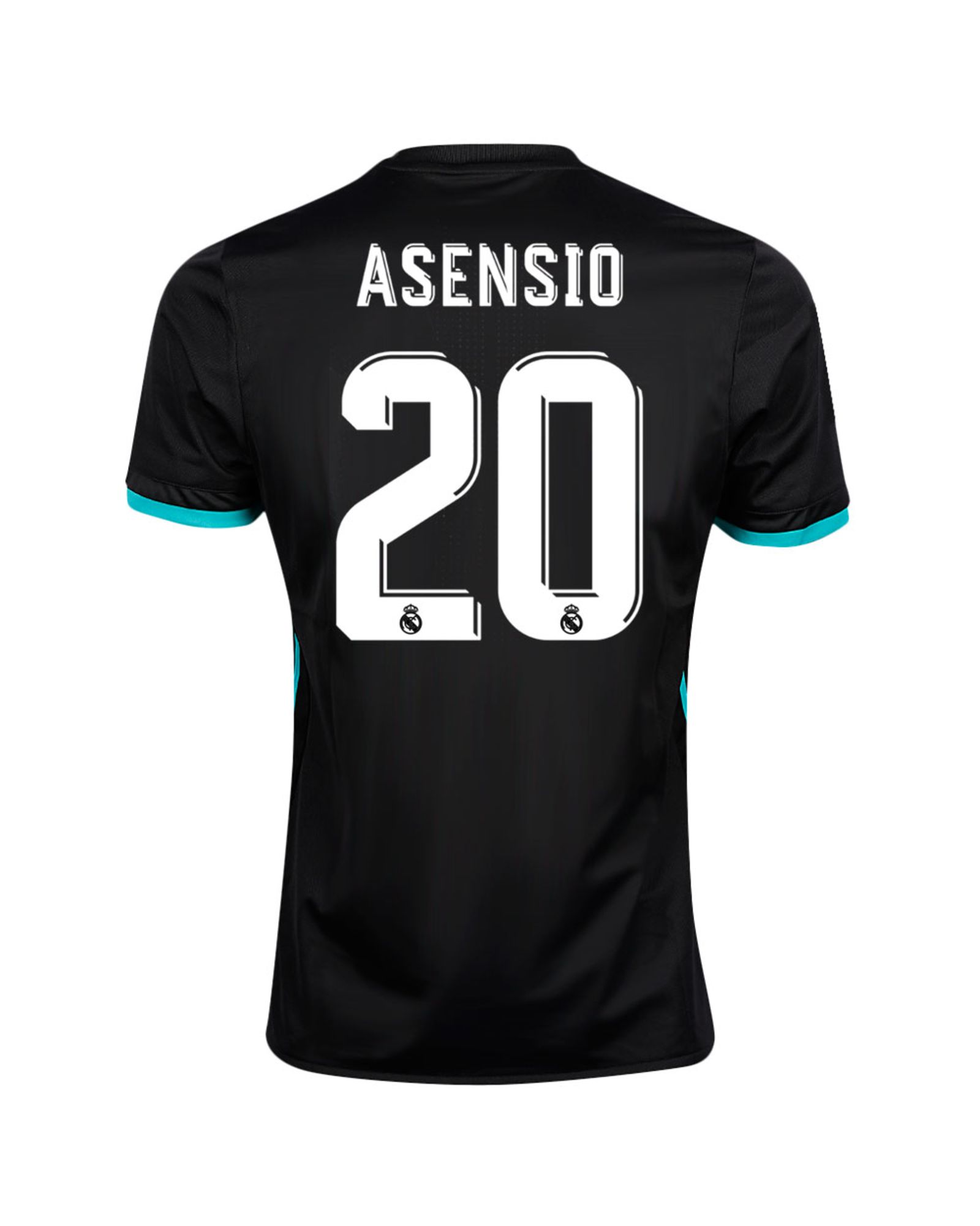 Camiseta 2ª Real Madrid 2017/2018 Asensio Negro - Fútbol Factory