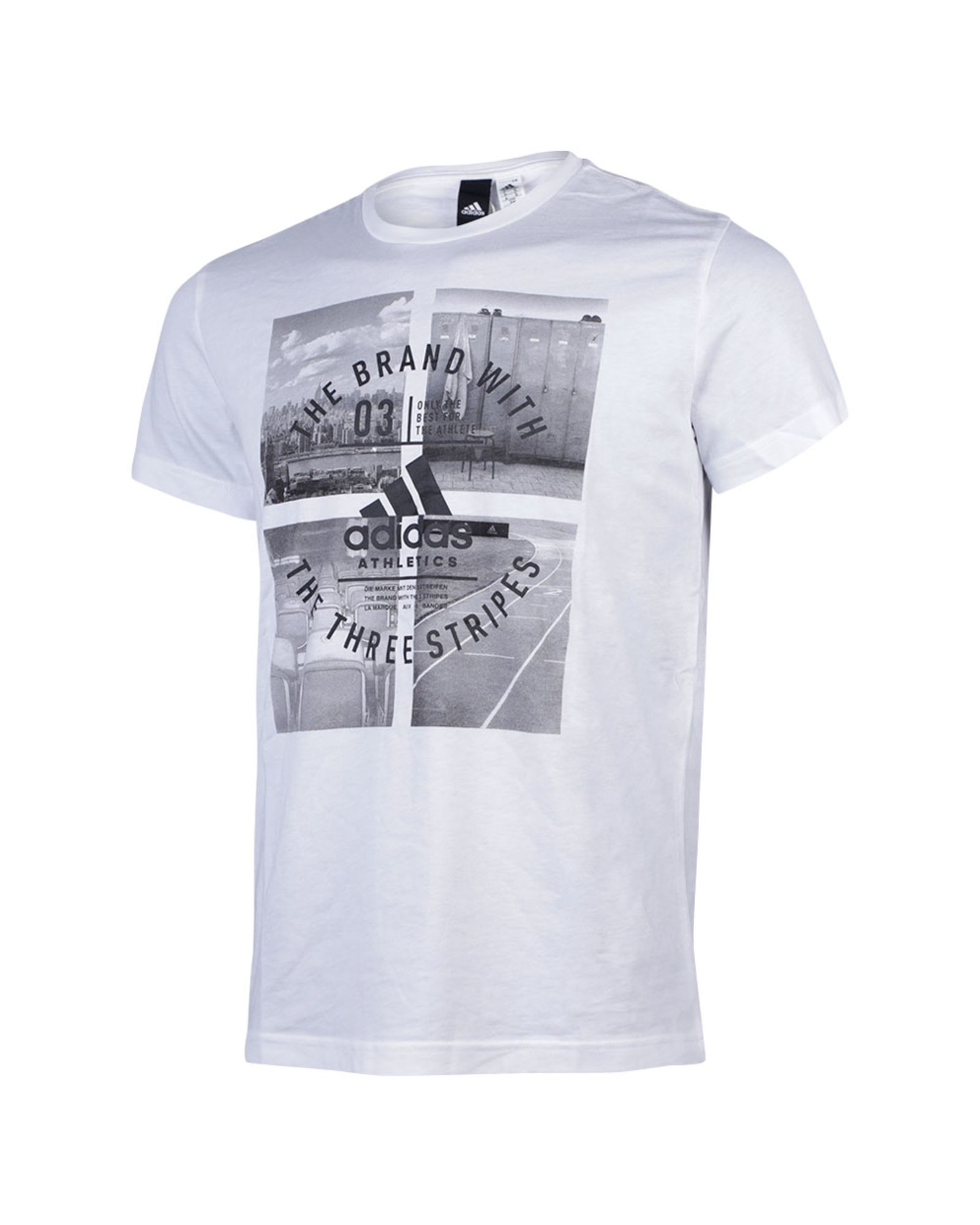 Camiseta Paseo Athletics Photo Blanco