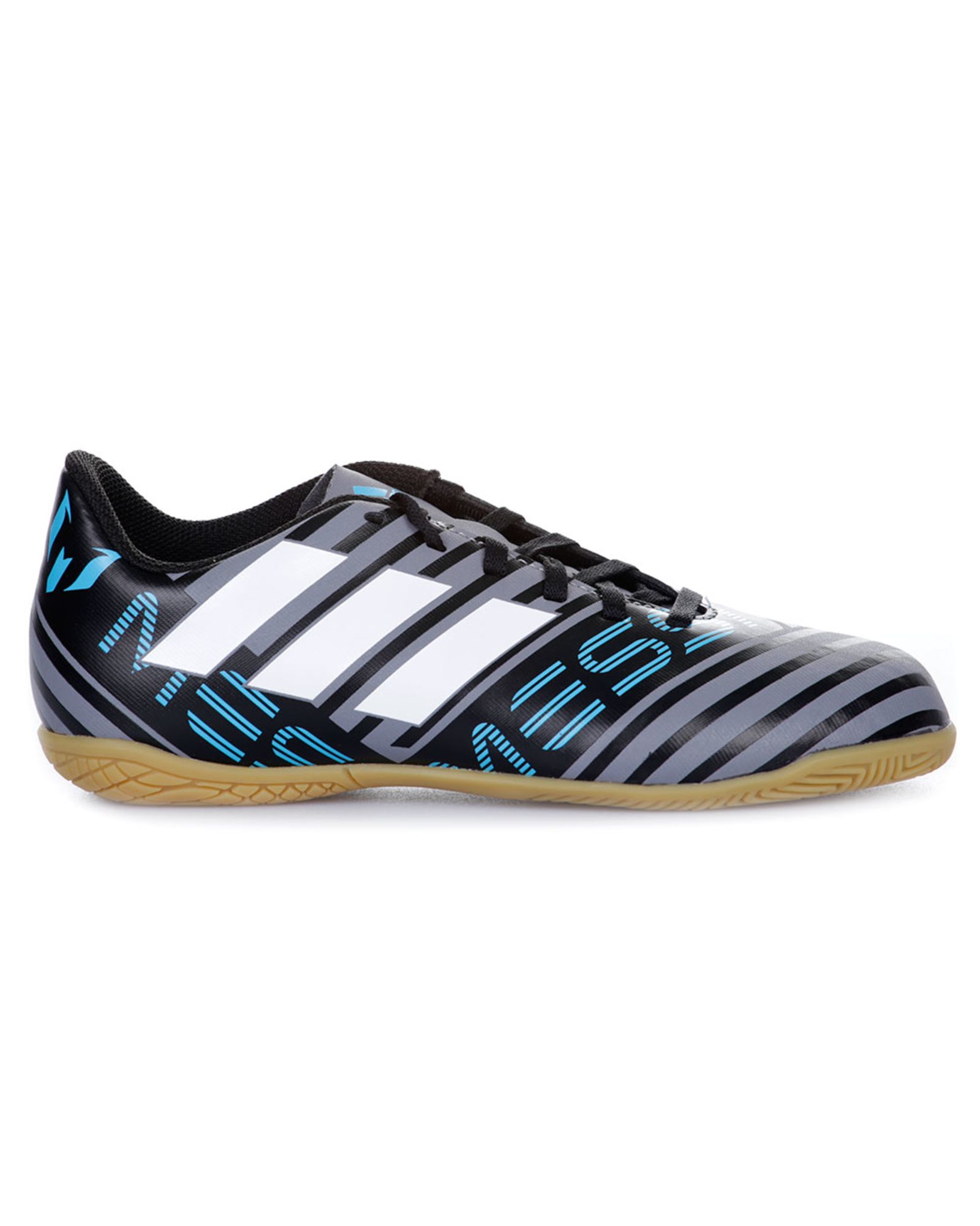 Zapatillas de Fútbol Sala Nemeziz Messi Tango 17.4 IN Junior Gris Azul - Fútbol Factory