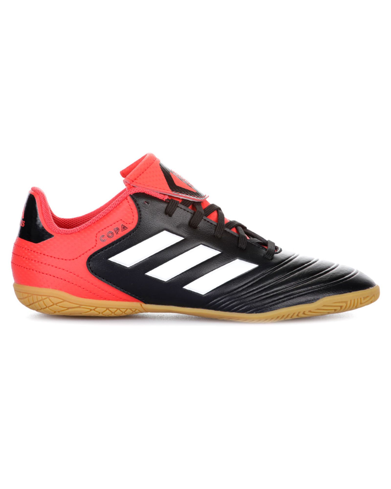 Zapatillas de Fútbol Sala Copa Tango 18.4 IN Junior Negro Rojo - Fútbol Factory