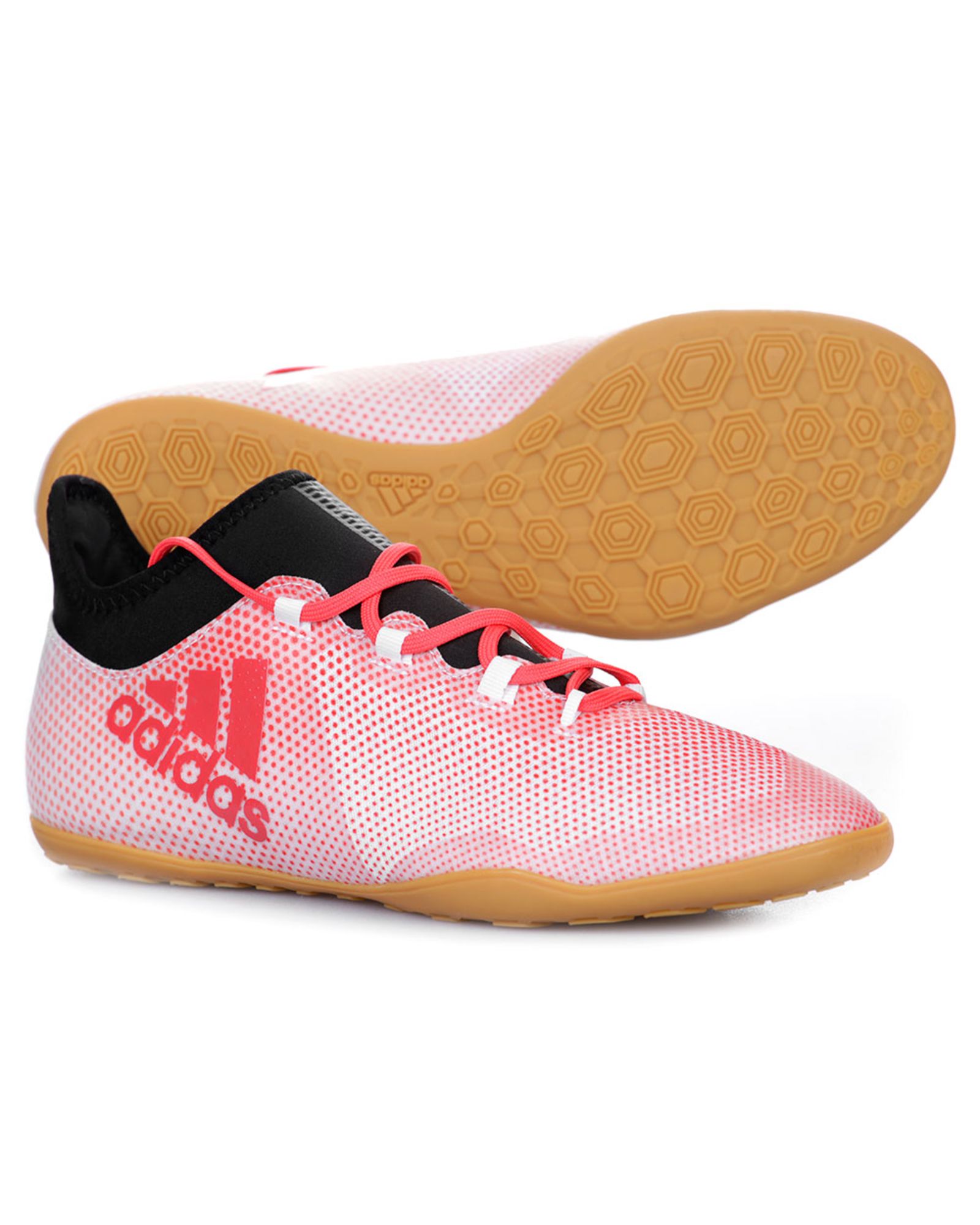 Zapatillas de Fútbol Sala X 17.3 Tango IN Blanco Rojo - Fútbol Factory