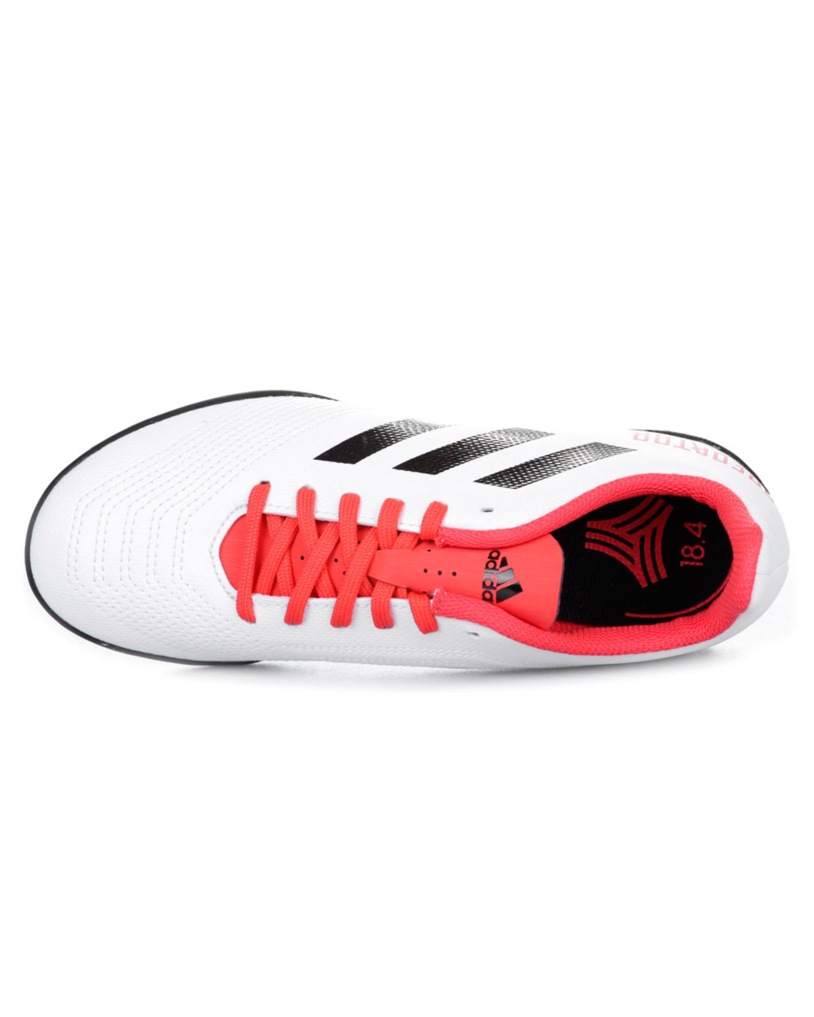 Botas de Fútbol Predator Tango 18.4 TF Junior Blanco Rojo - Fútbol Factory