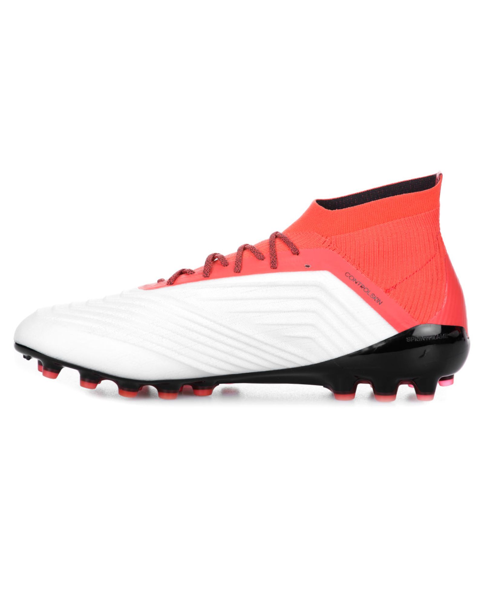 Botas de Fútbol Predator 18.1 AG Blanco Rojo - Fútbol Factory