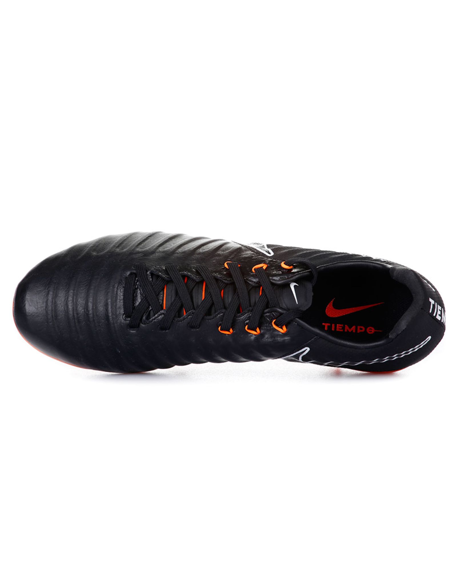 Botas de fútbol de la línea Tiempo Legend VII Pro FG Negro Naranja - Fútbol Factory