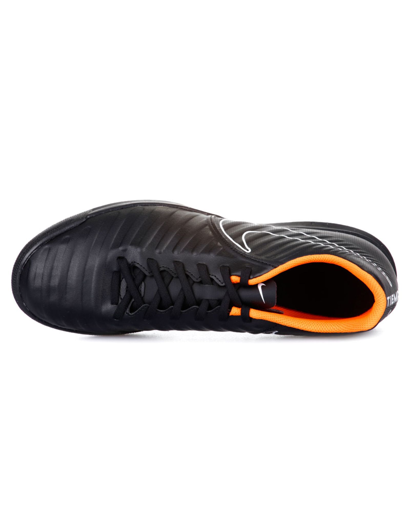 Zapatillas de Fútbol Sala Tiempo LegendX VII Club IC Negro Naranja - Fútbol Factory