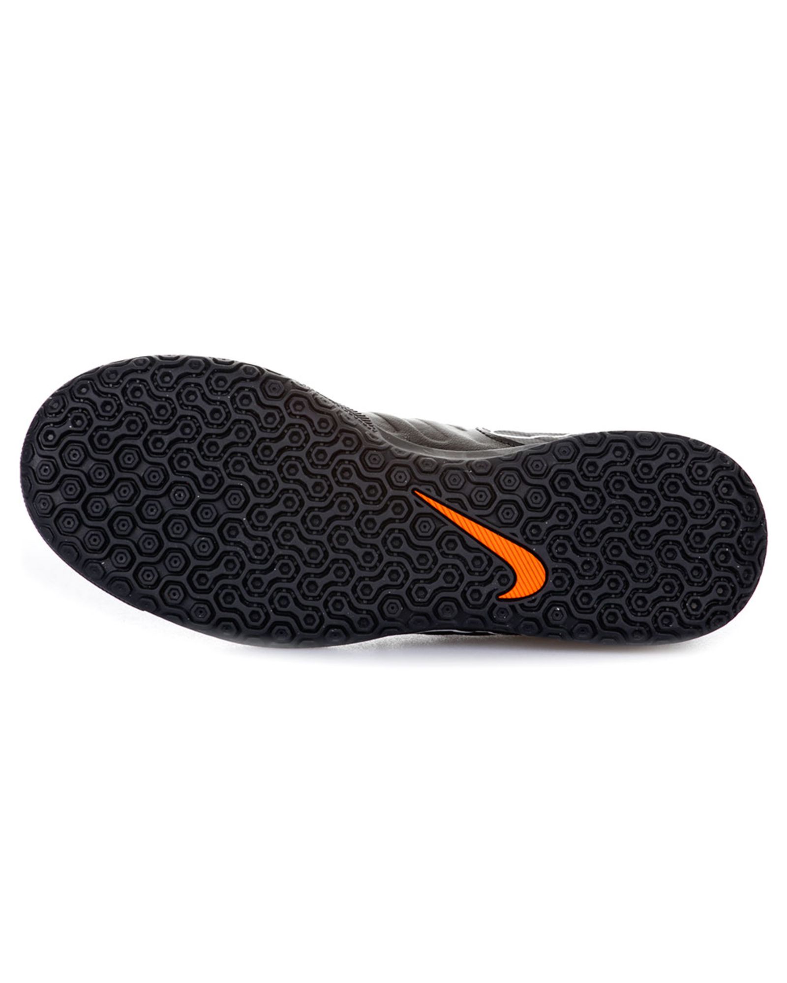 Zapatillas de Fútbol Sala Tiempo LegendX VII Club IC Junior Negro Naranja - Fútbol Factory