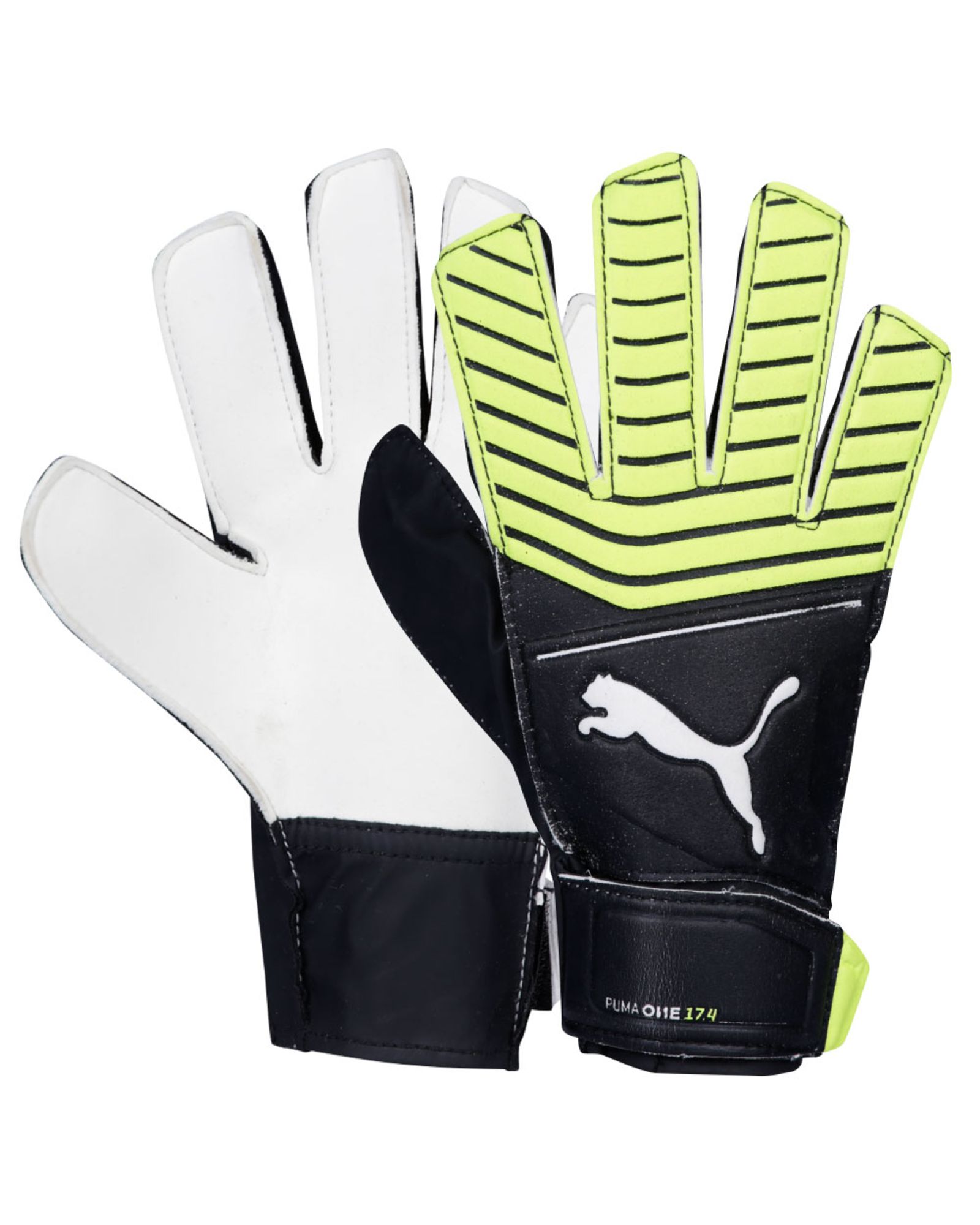 Guantes One Grip 17.4 Junior Negro - Fútbol Factory