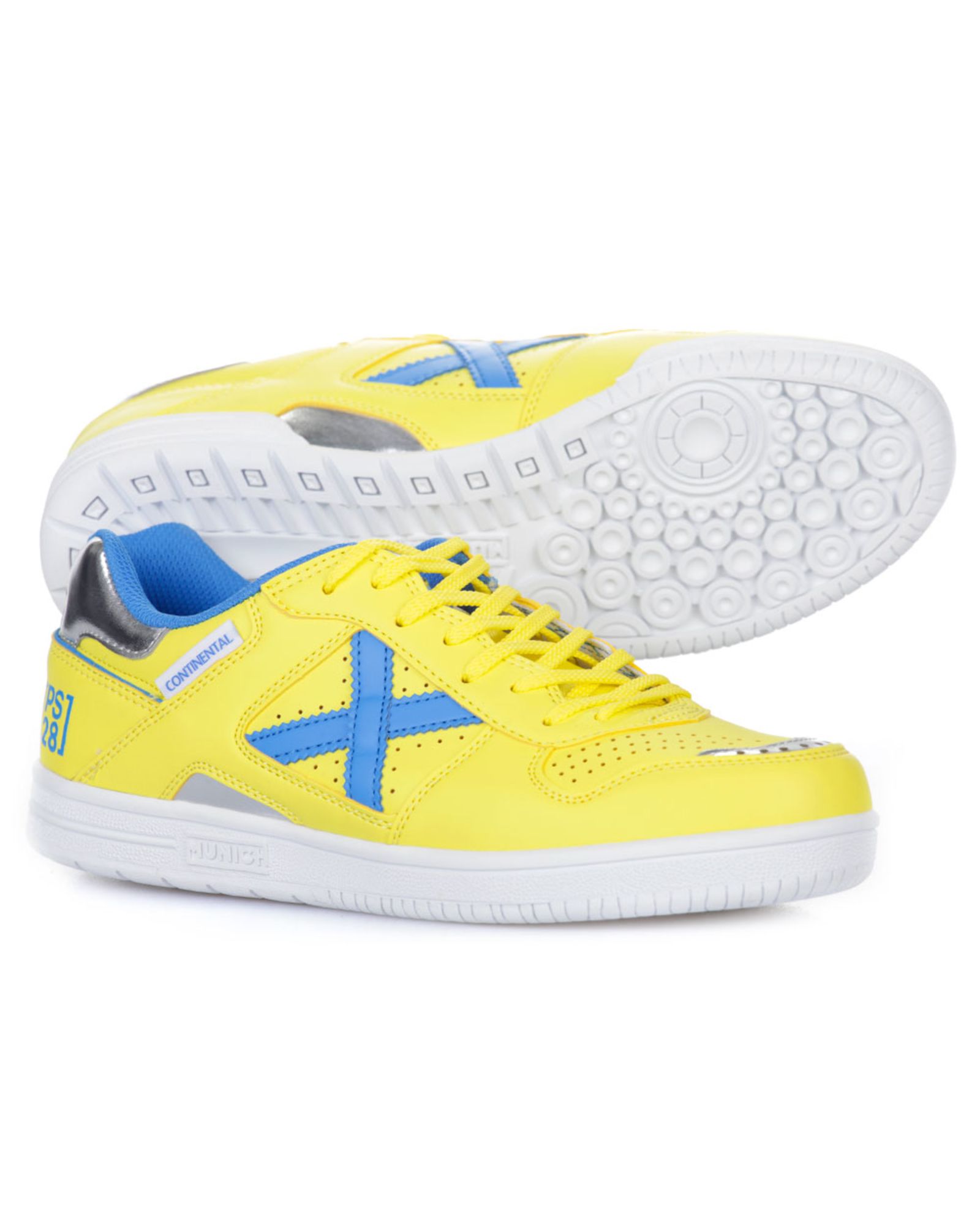 Zapatillas de Fútbol Sala Continental V2 Amarillo - Fútbol Factory