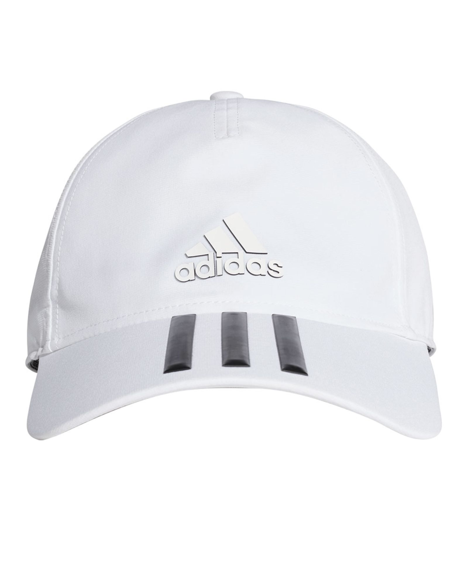 Gorra C40 3 Bandas Climalite Blanco - Fútbol Factory