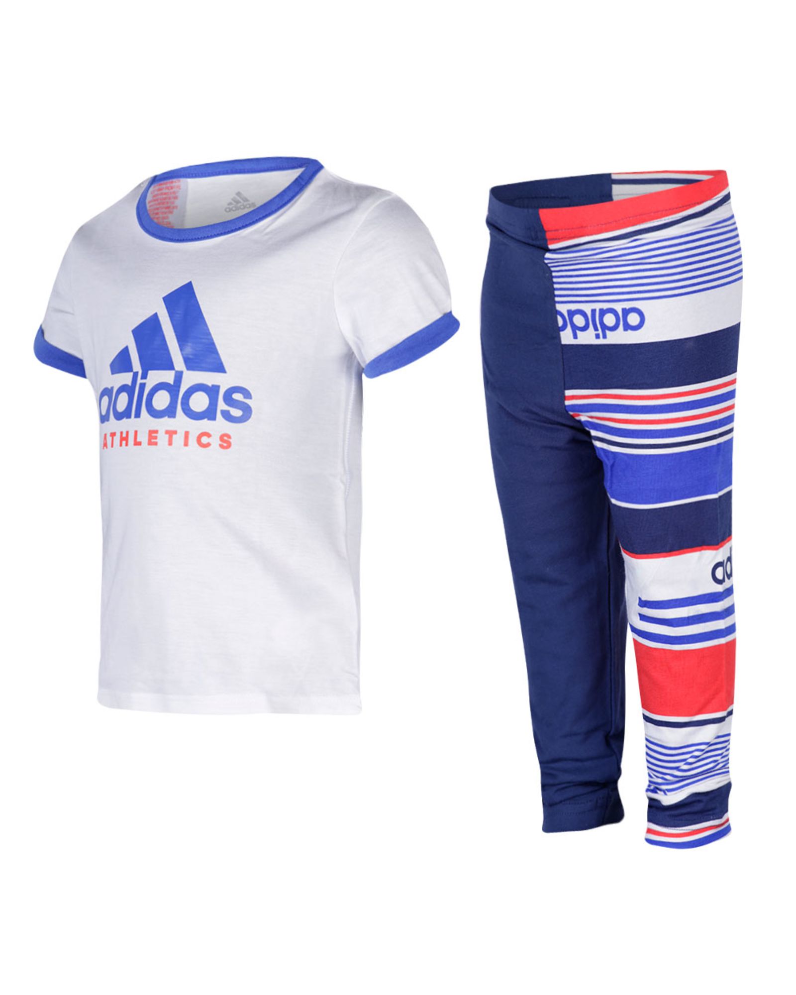 Conjunto de Paseo Sport ID Bebé Blanco Azul - Fútbol Factory