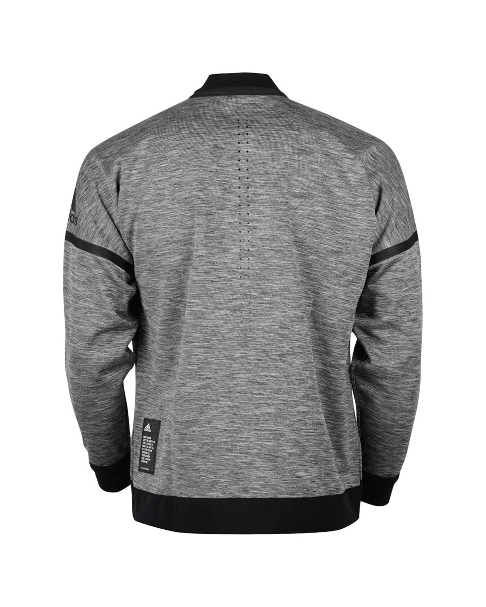 Chaqueta de Paseo ZNE Reversible Negro Gris - Fútbol Factory