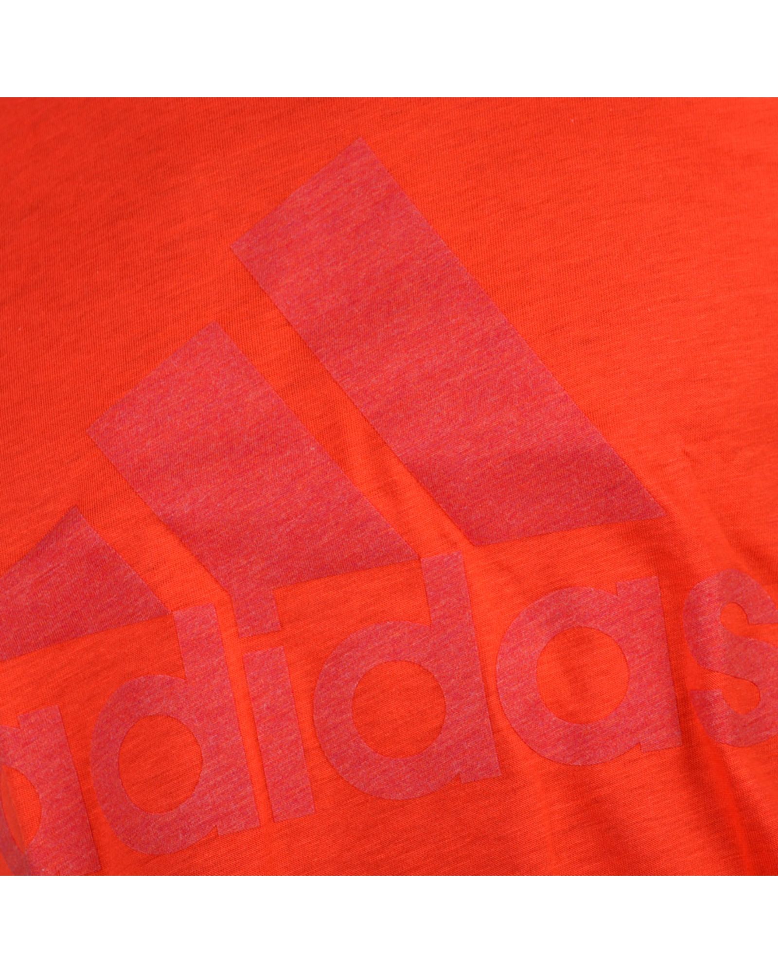 Camiseta de paseo adidas ID Big Logo Rojo - Fútbol Factory